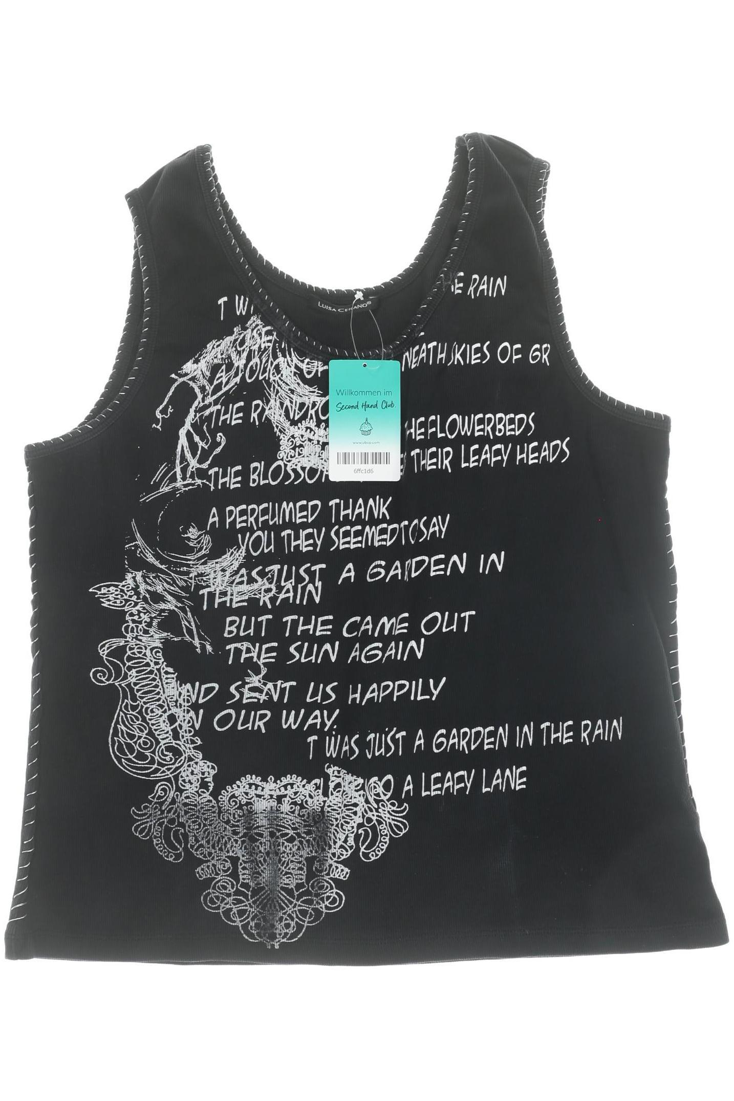 

Luisa Cerano Damen Top, schwarz, Gr. 46