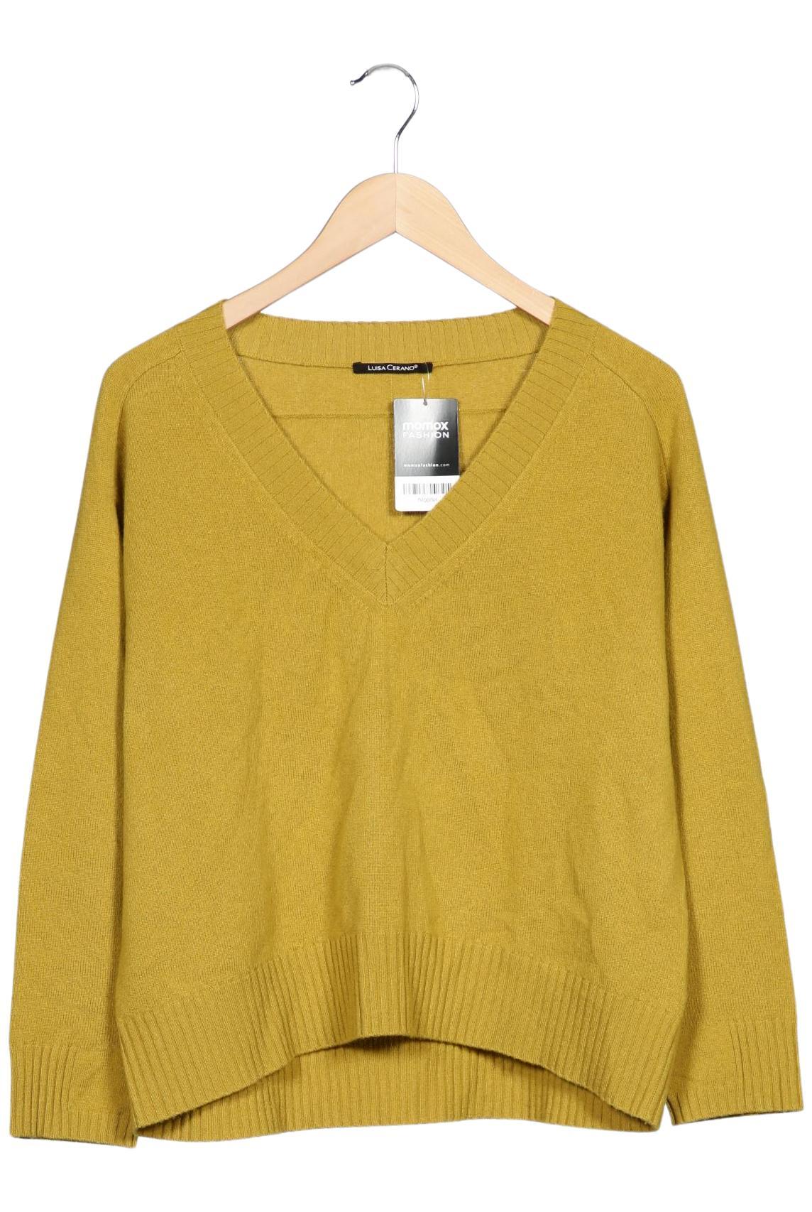 

Luisa Cerano Damen Pullover, gelb, Gr. 36