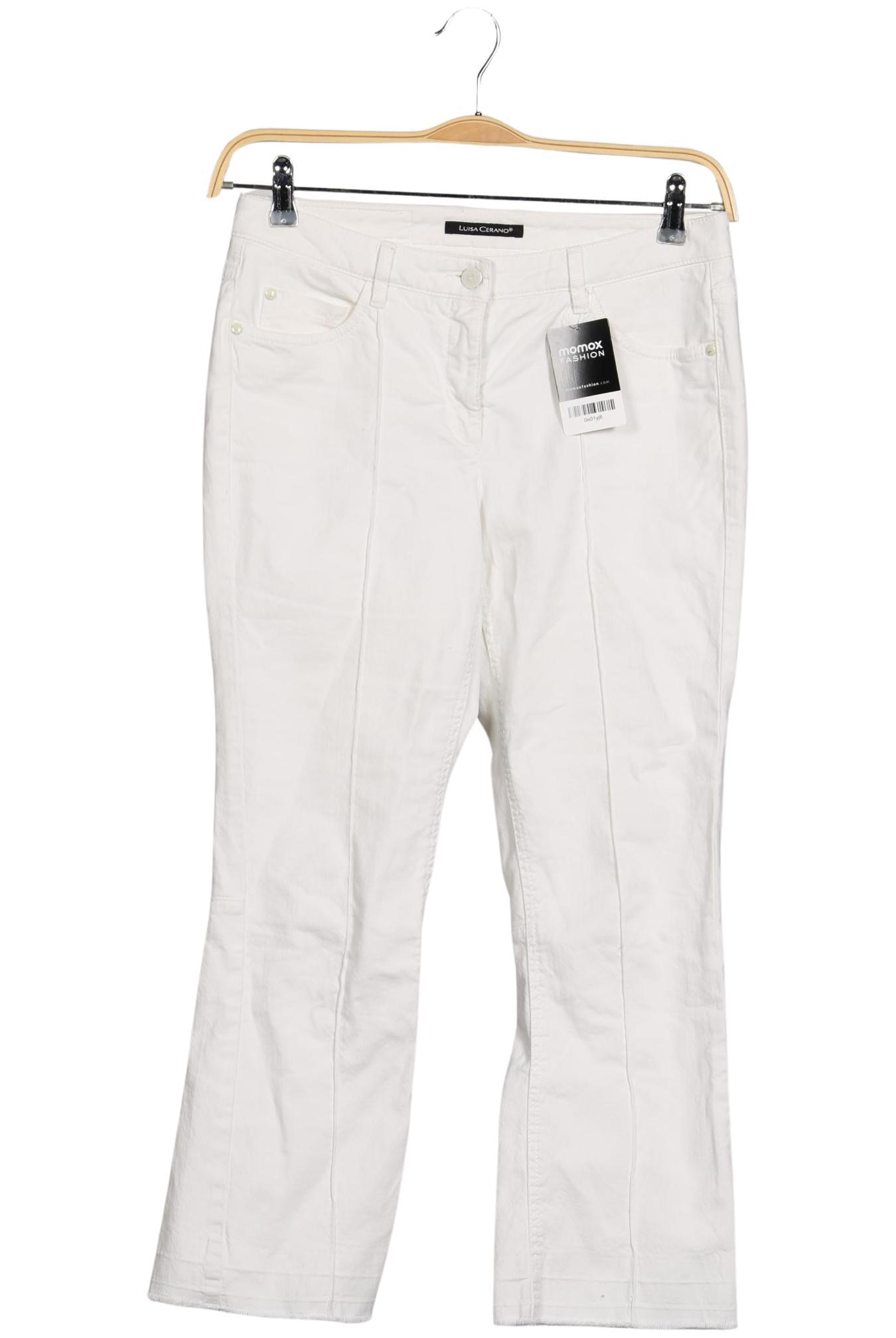 

Luisa Cerano Damen Jeans, weiß, Gr. 36