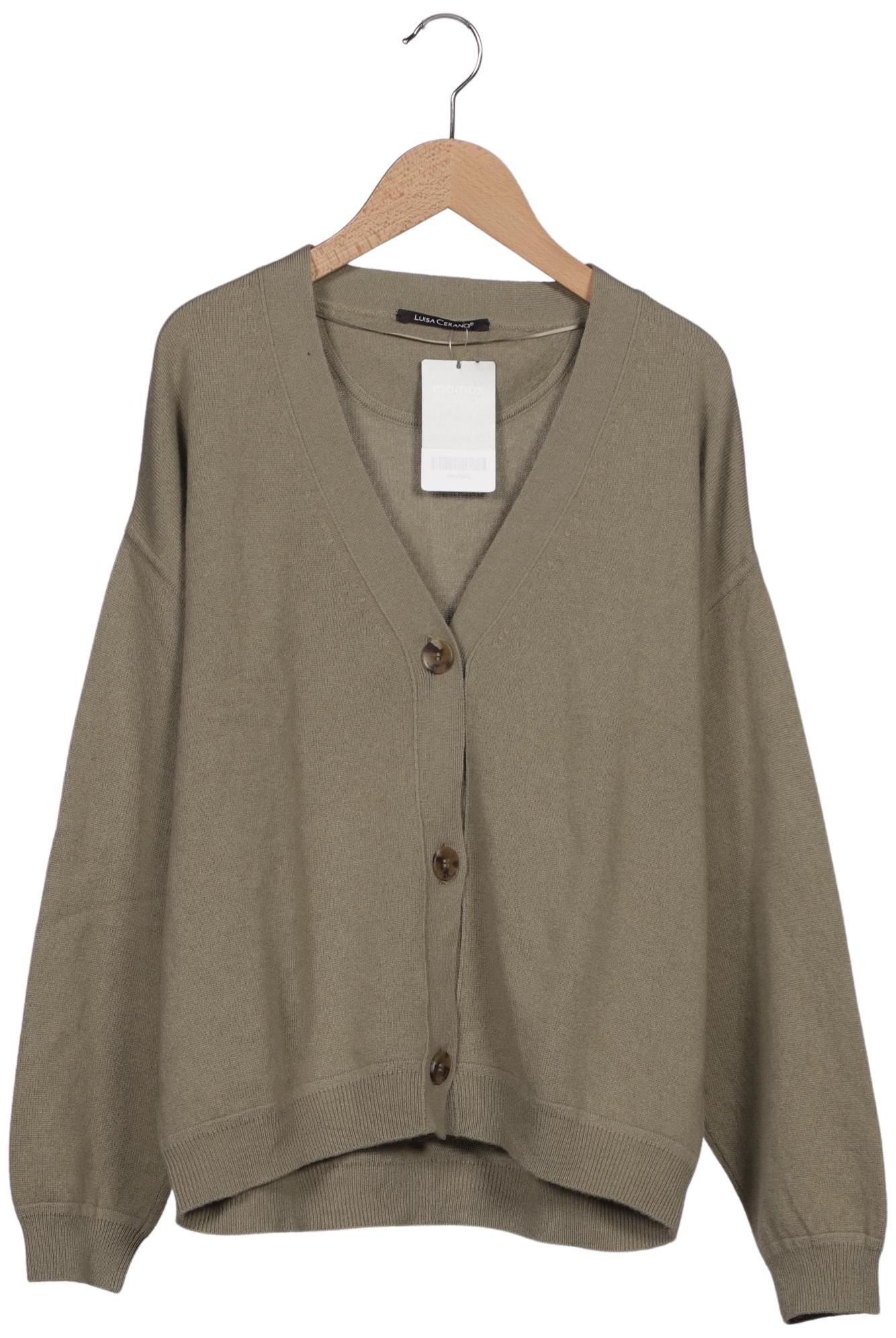 

Luisa Cerano Damen Strickjacke, grün, Gr. 40