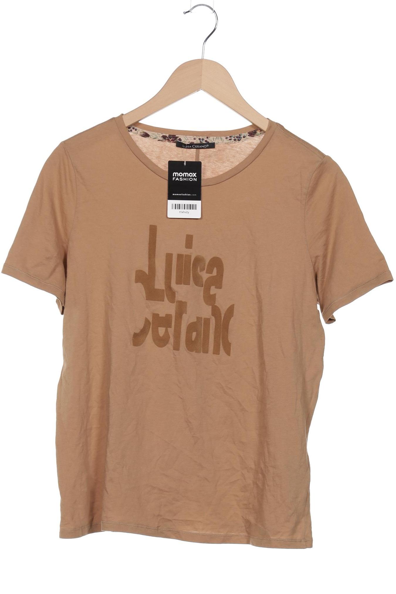 

Luisa Cerano Damen T-Shirt, braun, Gr. 40