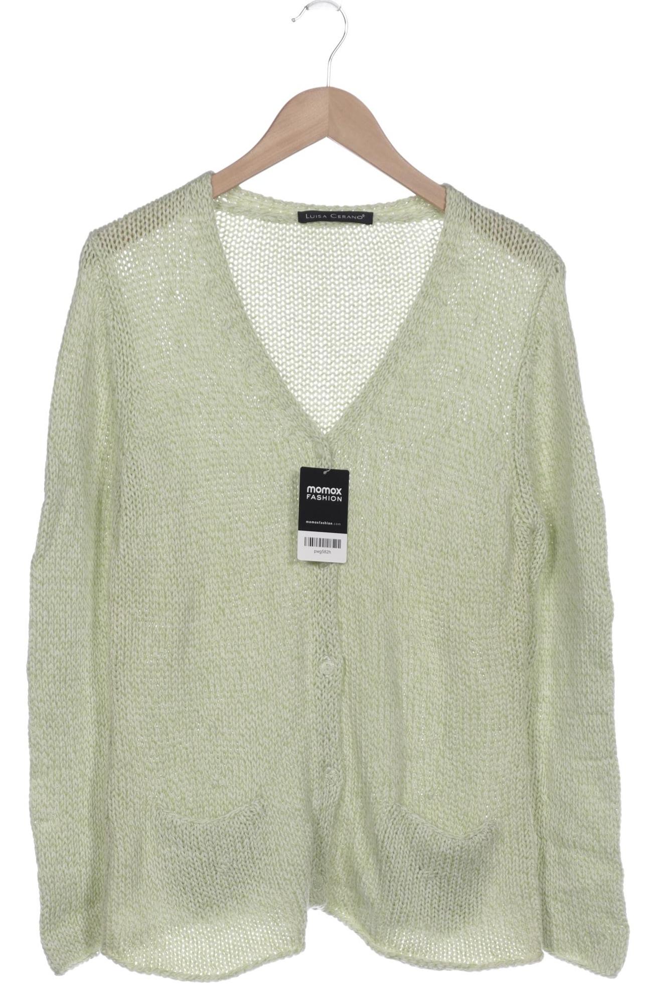 

Luisa Cerano Damen Strickjacke, hellgrün, Gr. 38