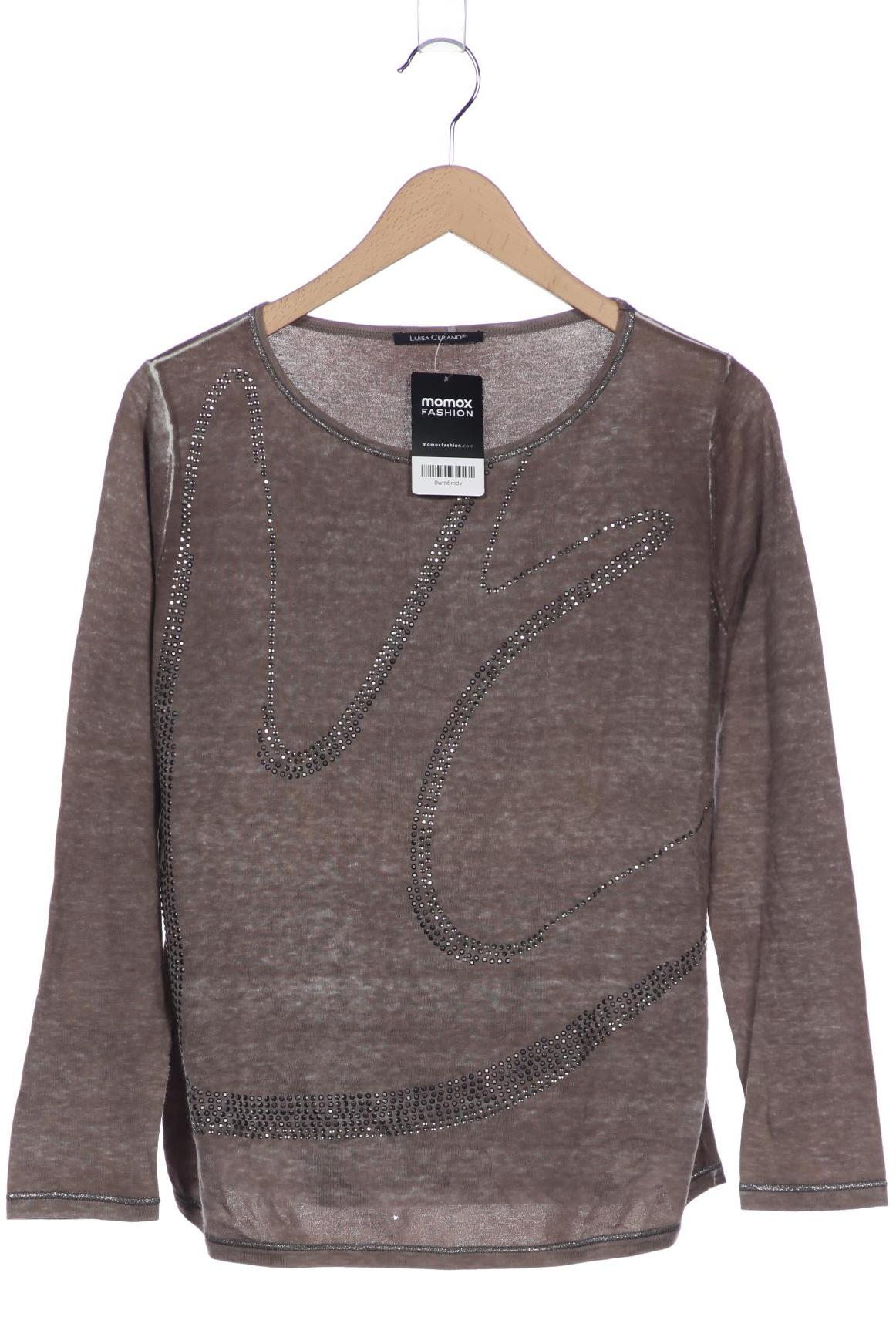

Luisa Cerano Damen Langarmshirt, braun, Gr. 38