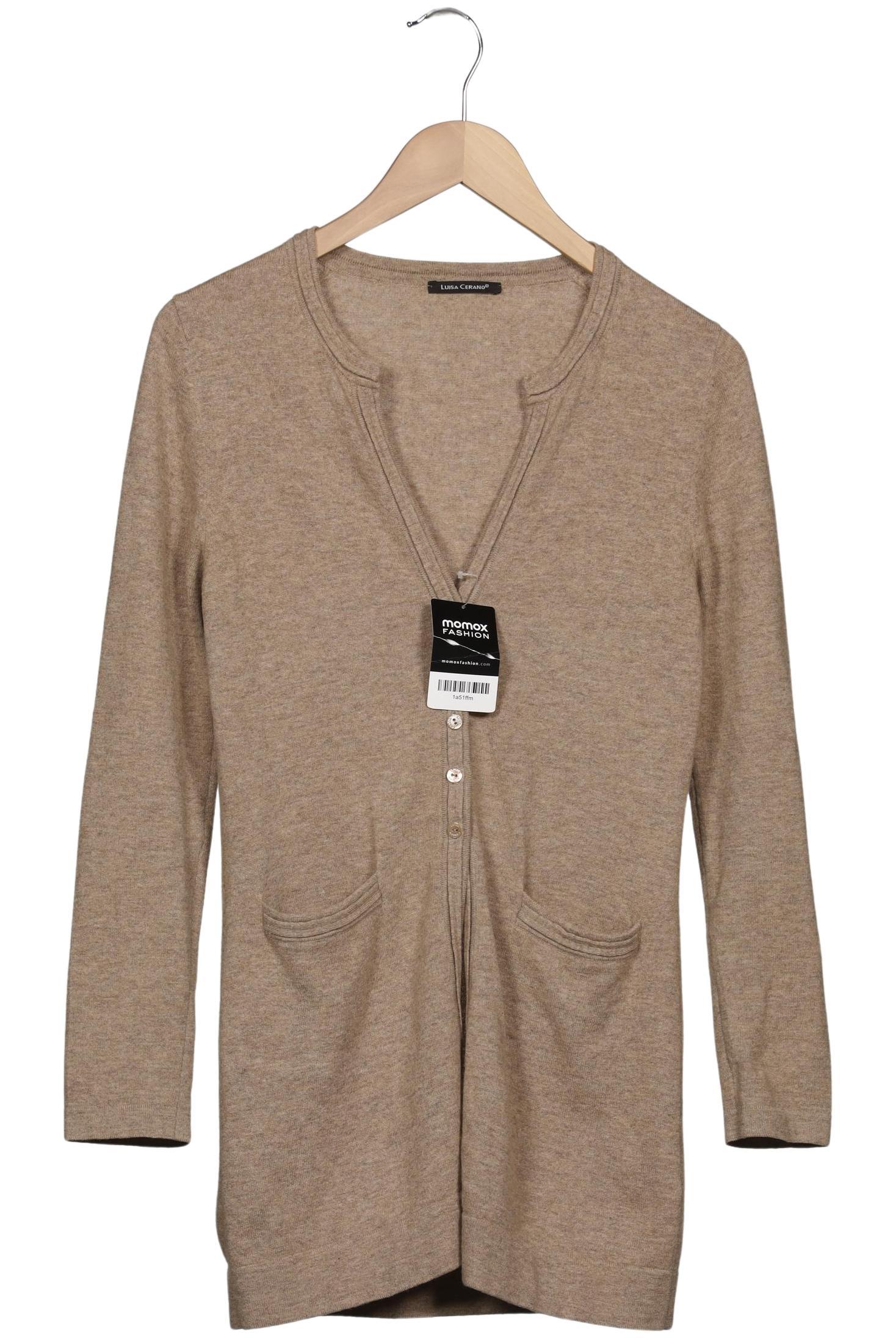 

Luisa Cerano Damen Strickjacke, beige, Gr. 36