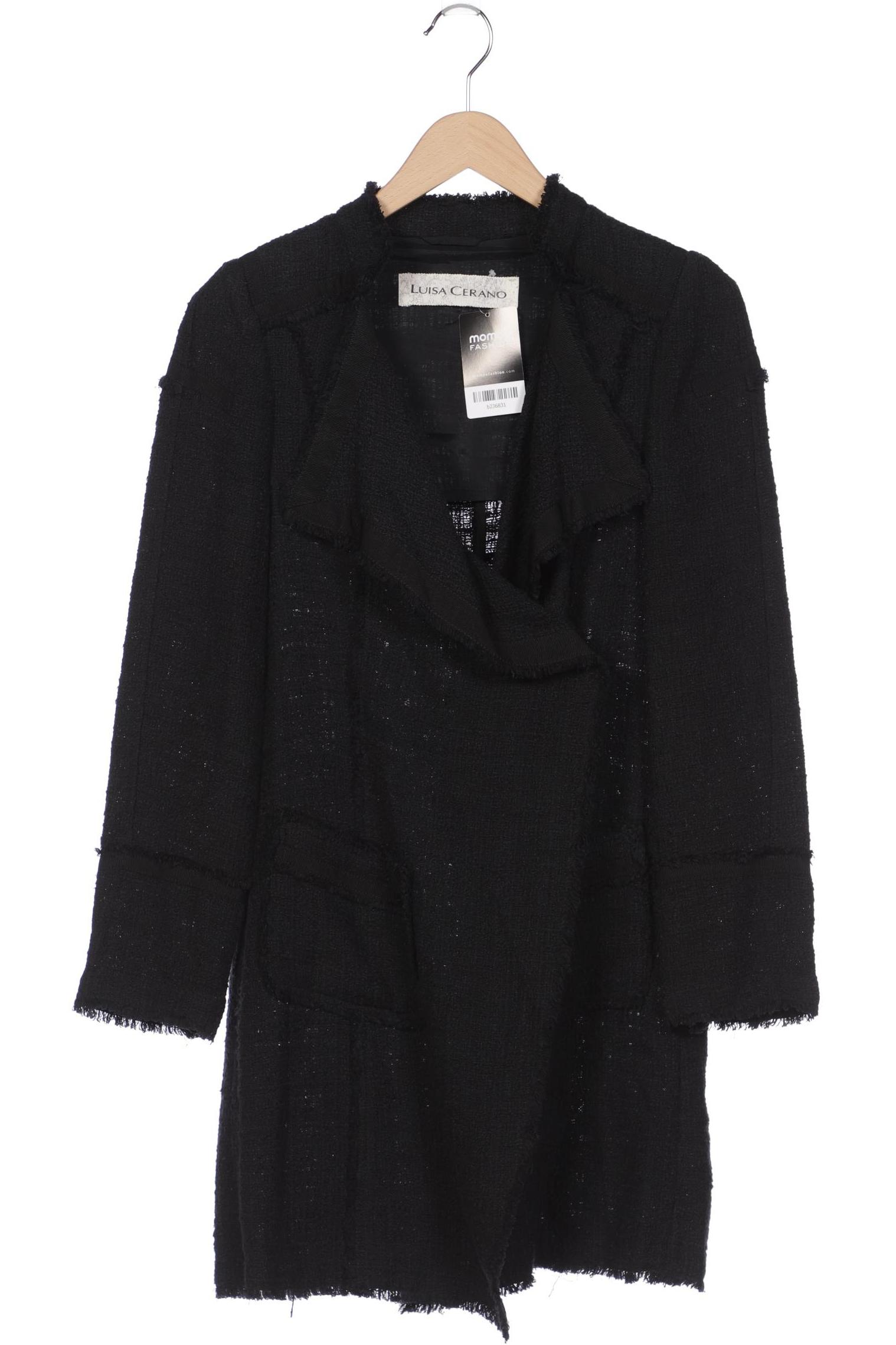 

Luisa Cerano Damen Mantel, schwarz
