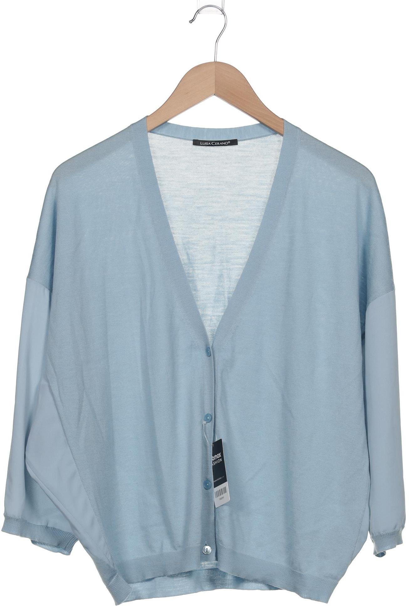 

Luisa Cerano Damen Strickjacke, hellblau, Gr. 42