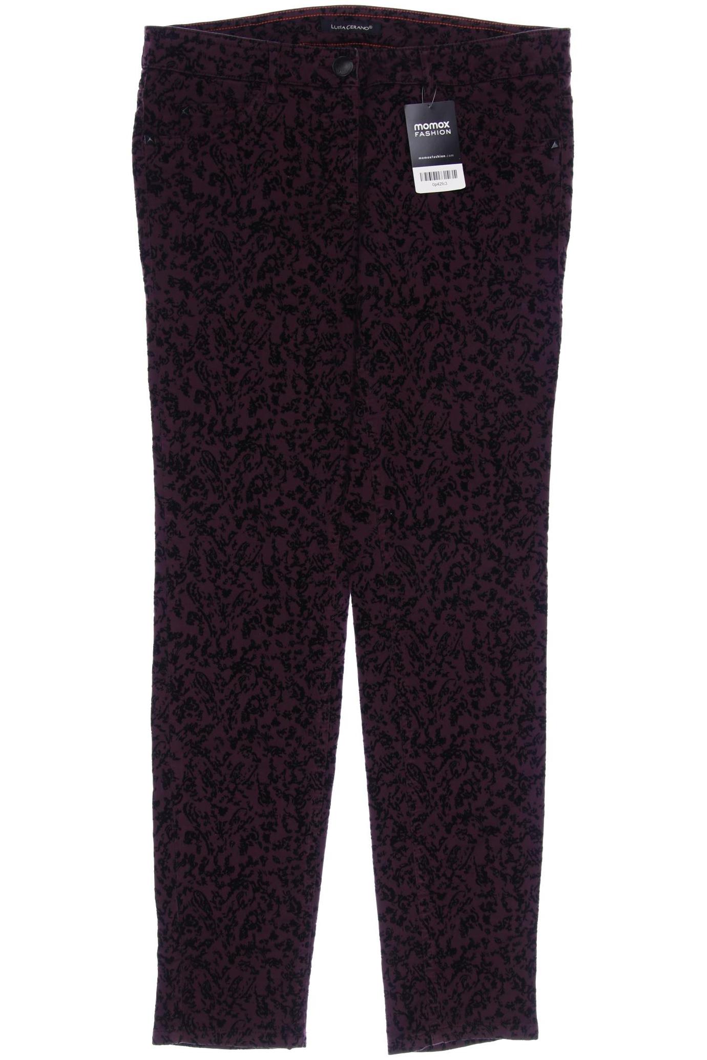 

Luisa Cerano Damen Jeans, bordeaux, Gr. 38
