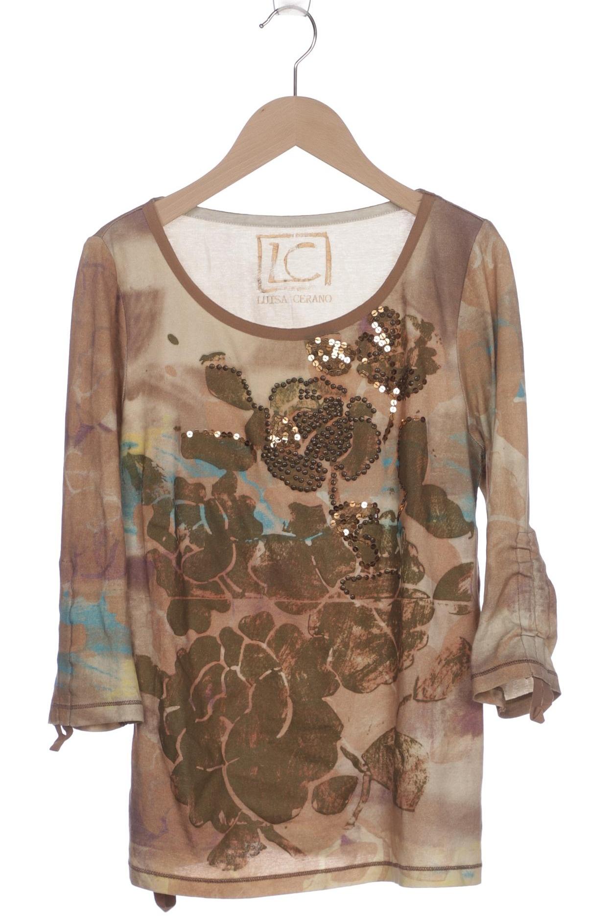 

Luisa Cerano Damen Langarmshirt, braun, Gr. 38