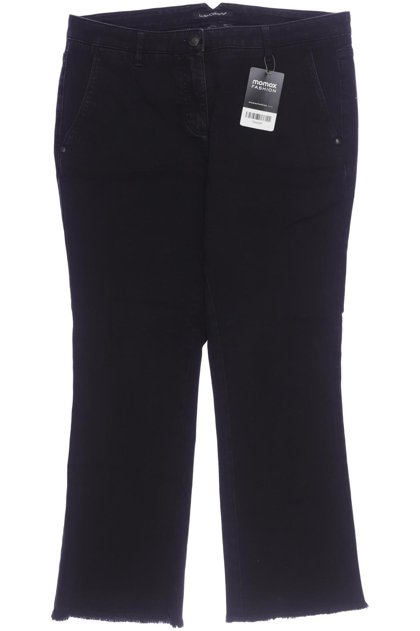 

Luisa Cerano Damen Jeans, schwarz, Gr. 32