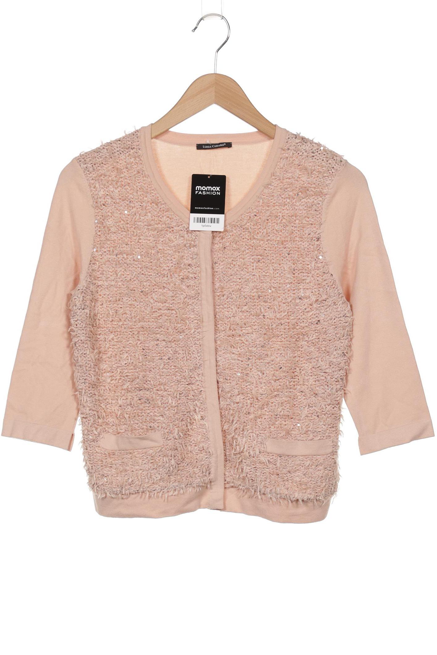 

Luisa Cerano Damen Strickjacke, orange, Gr. 40