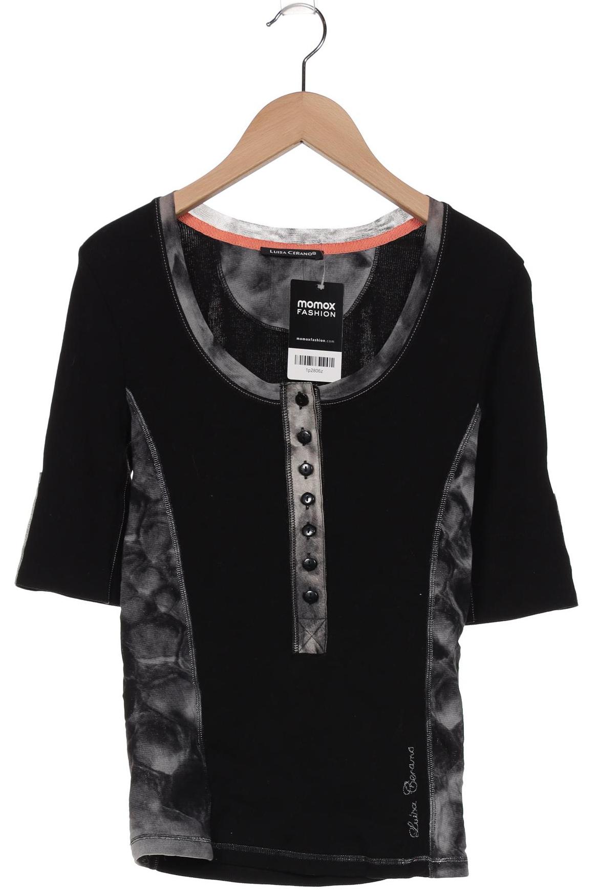 

Luisa Cerano Damen T-Shirt, schwarz, Gr. 36