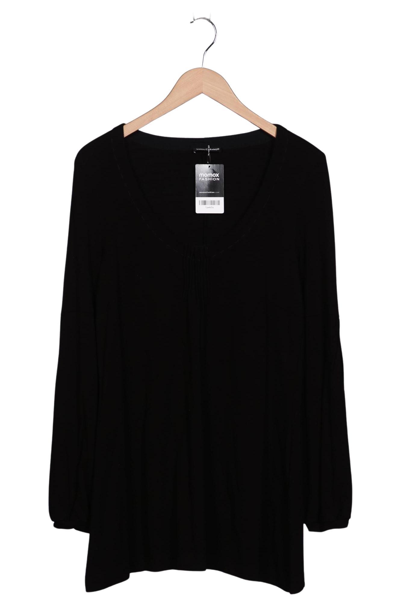 

Luisa Cerano Damen Langarmshirt, schwarz, Gr. 38