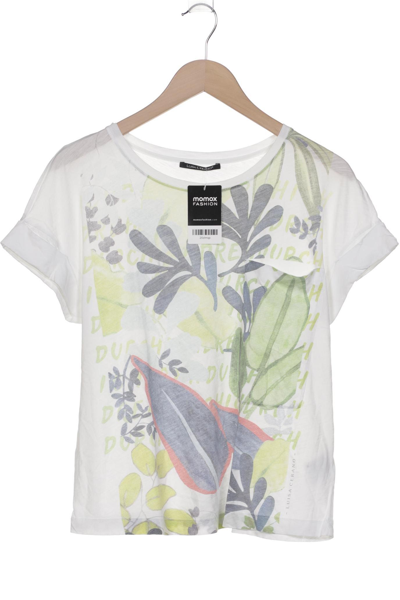 

Luisa Cerano Damen T-Shirt, weiß, Gr. 38
