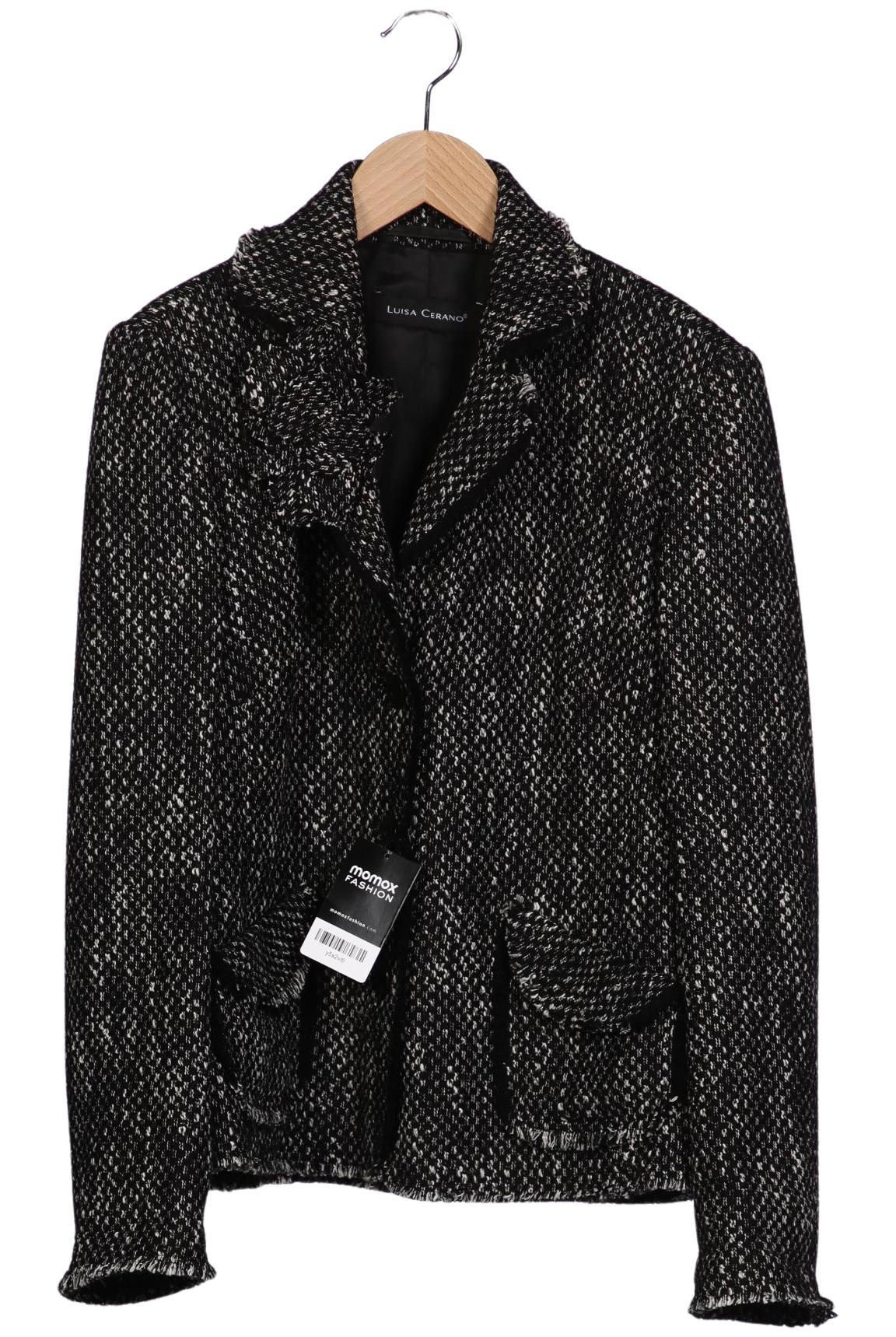

Luisa Cerano Damen Jacke, schwarz, Gr. 38