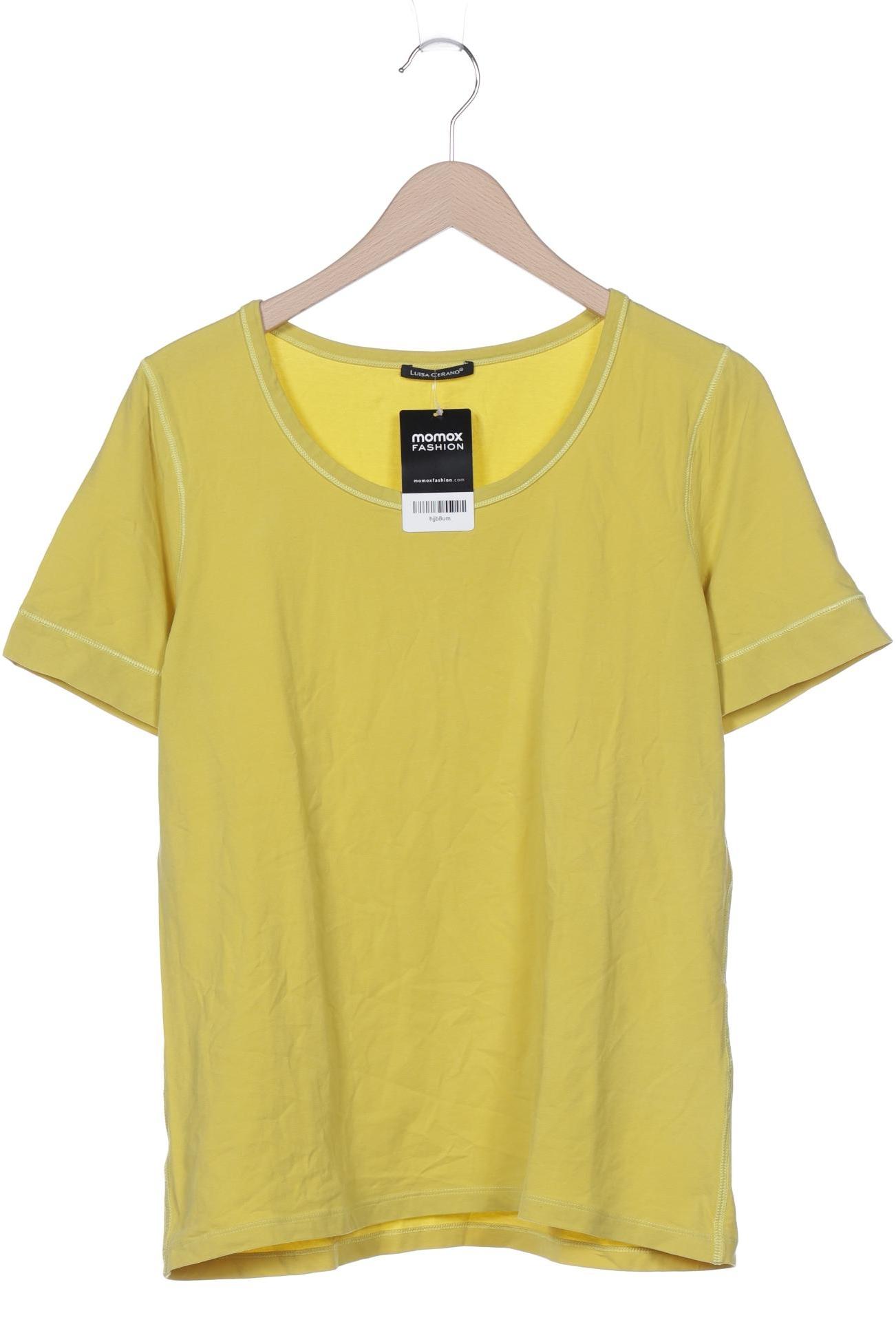 

Luisa Cerano Damen T-Shirt, gelb, Gr. 44