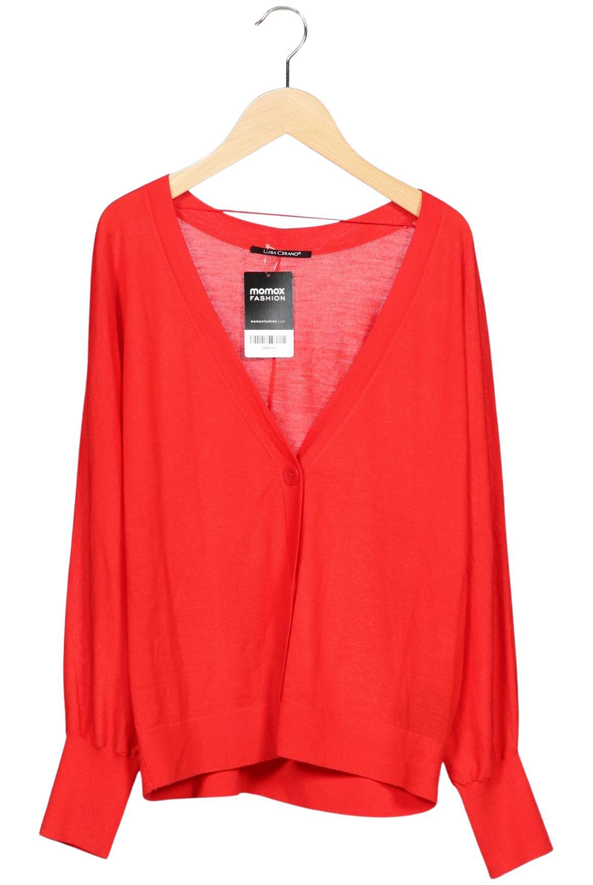 

Luisa Cerano Damen Strickjacke, rot, Gr. 42