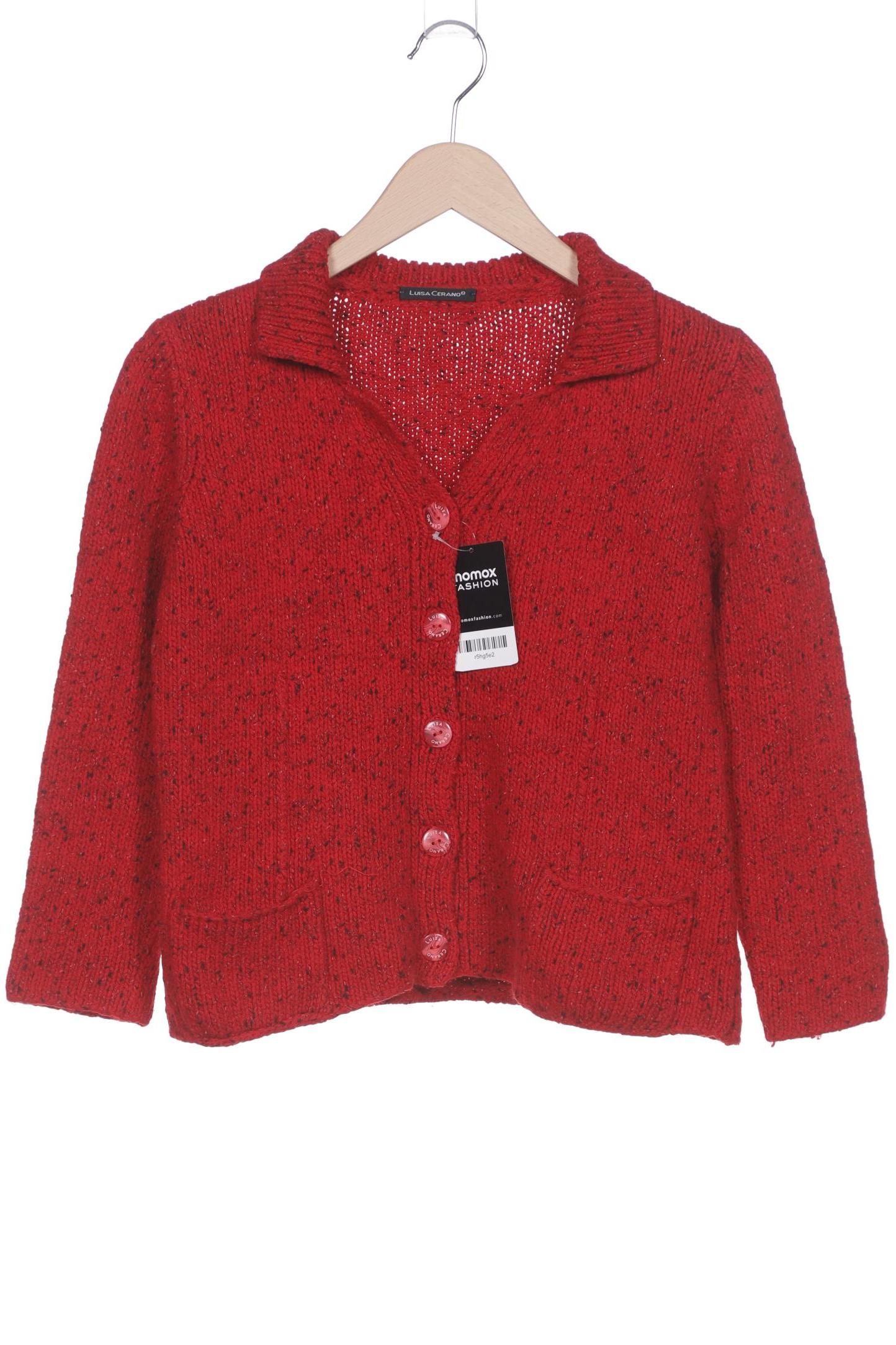 

Luisa Cerano Damen Strickjacke, rot, Gr. 42