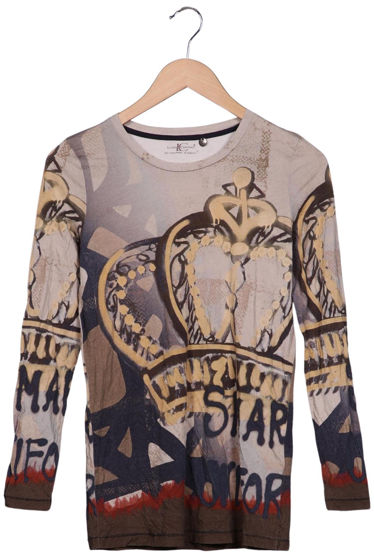 

Luisa Cerano Damen Langarmshirt, beige, Gr. 36
