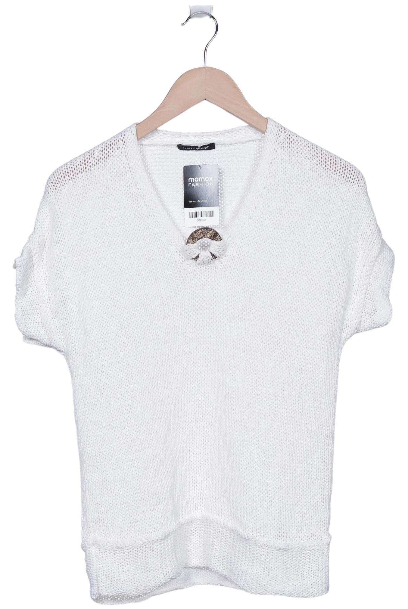 

Luisa Cerano Damen Pullover, weiß, Gr. 38