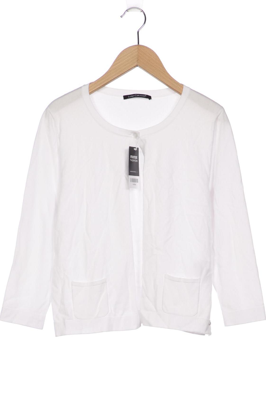 

Luisa Cerano Damen Strickjacke, weiß