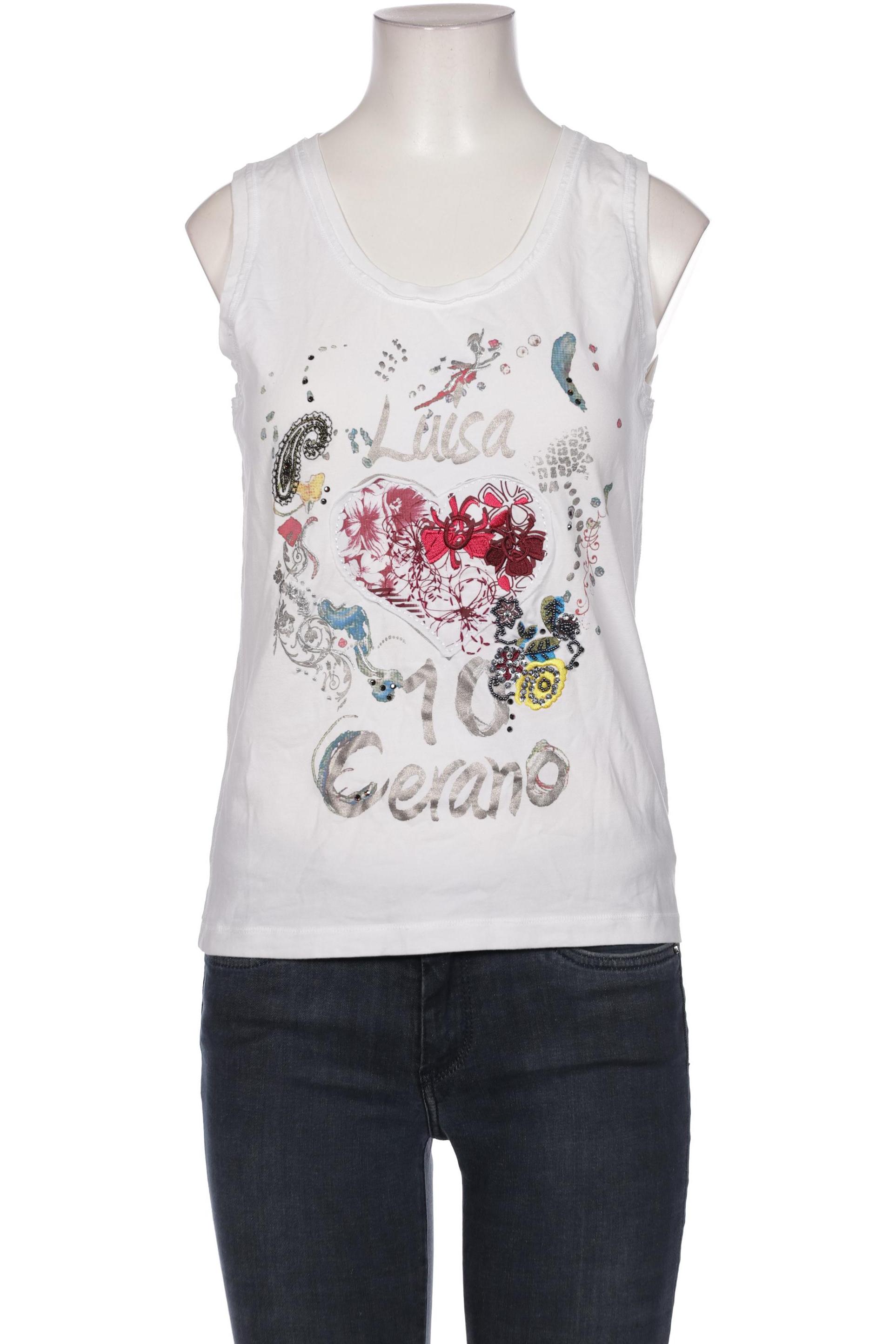 

Luisa Cerano Damen Top, weiß, Gr. 38
