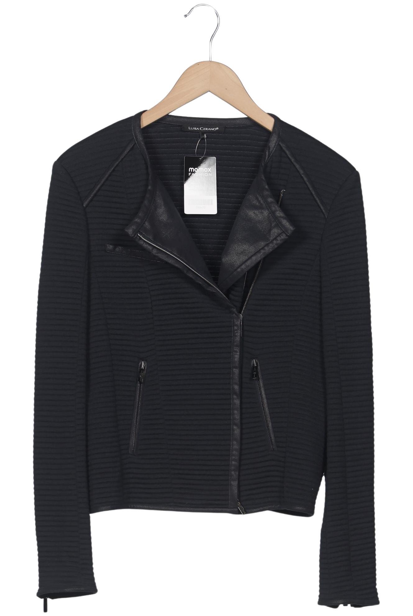 

Luisa Cerano Damen Jacke, schwarz, Gr. 42