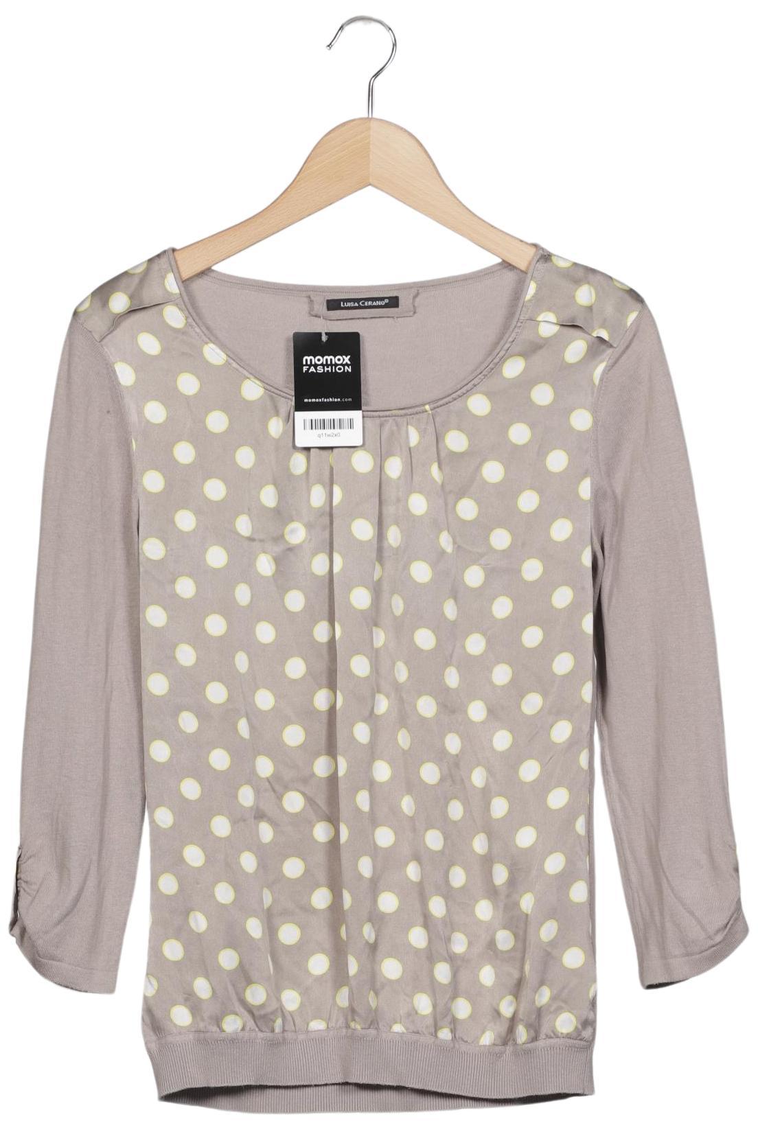 

Luisa Cerano Damen Langarmshirt, grau, Gr. 36