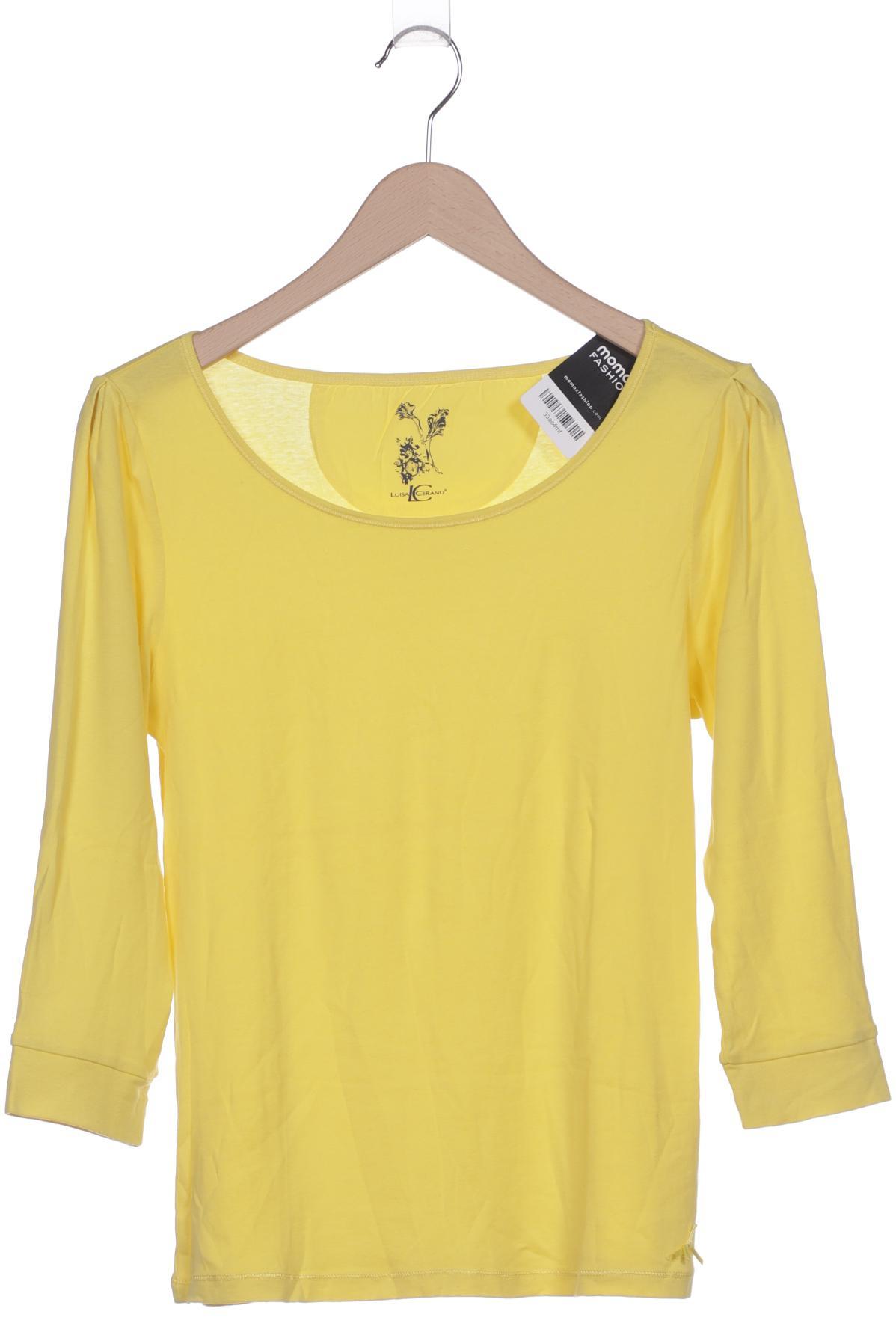 

Luisa Cerano Damen Langarmshirt, gelb, Gr. 38