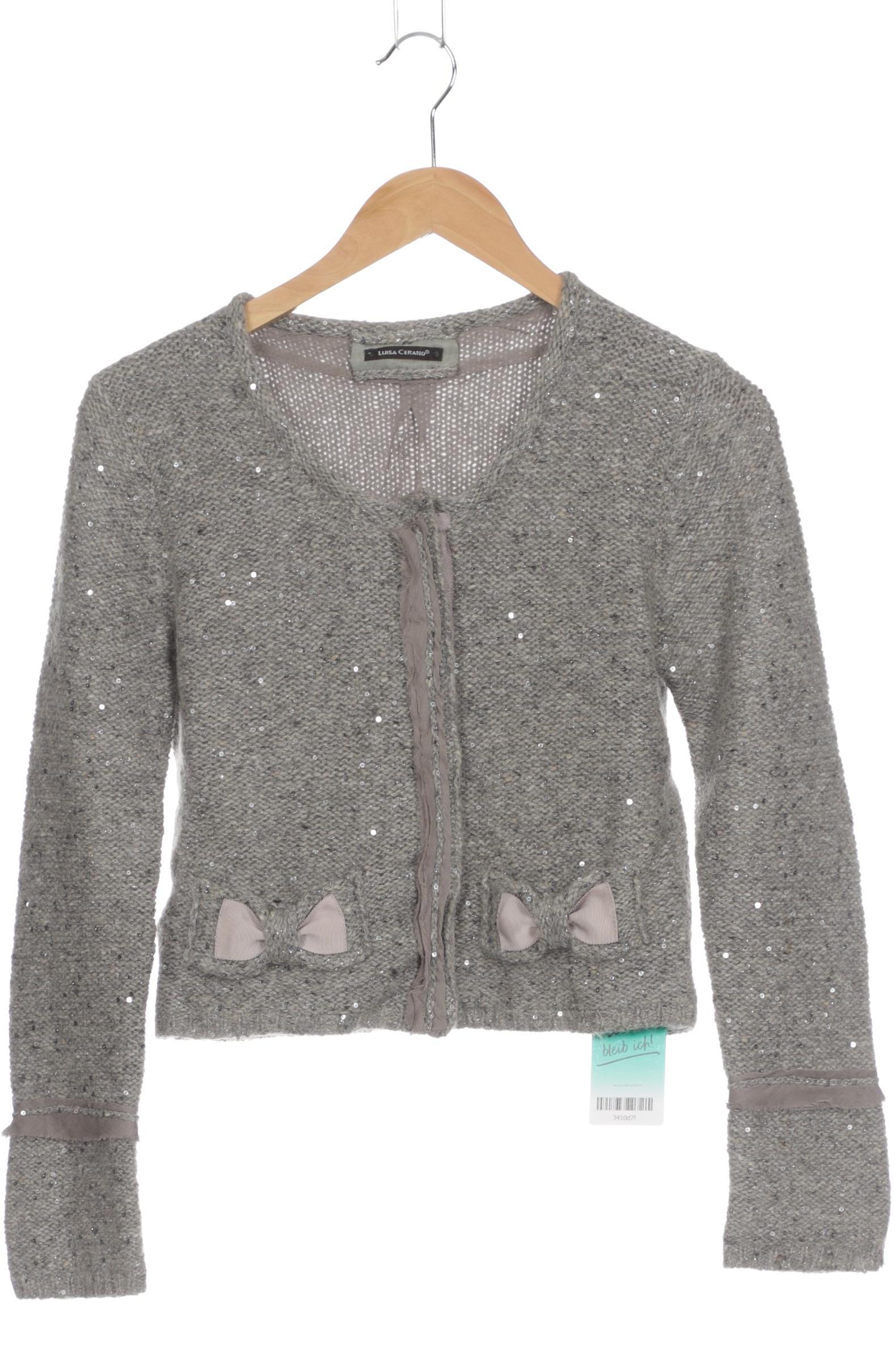 

Luisa Cerano Damen Strickjacke, grau, Gr. 38