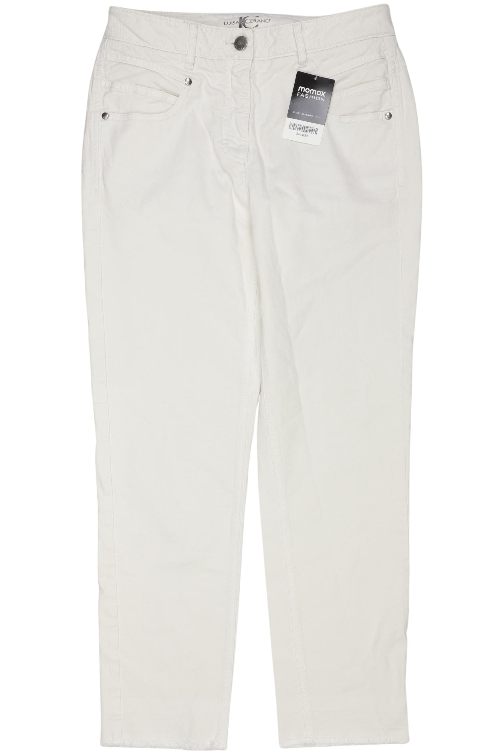

Luisa Cerano Damen Jeans, weiß, Gr. 36