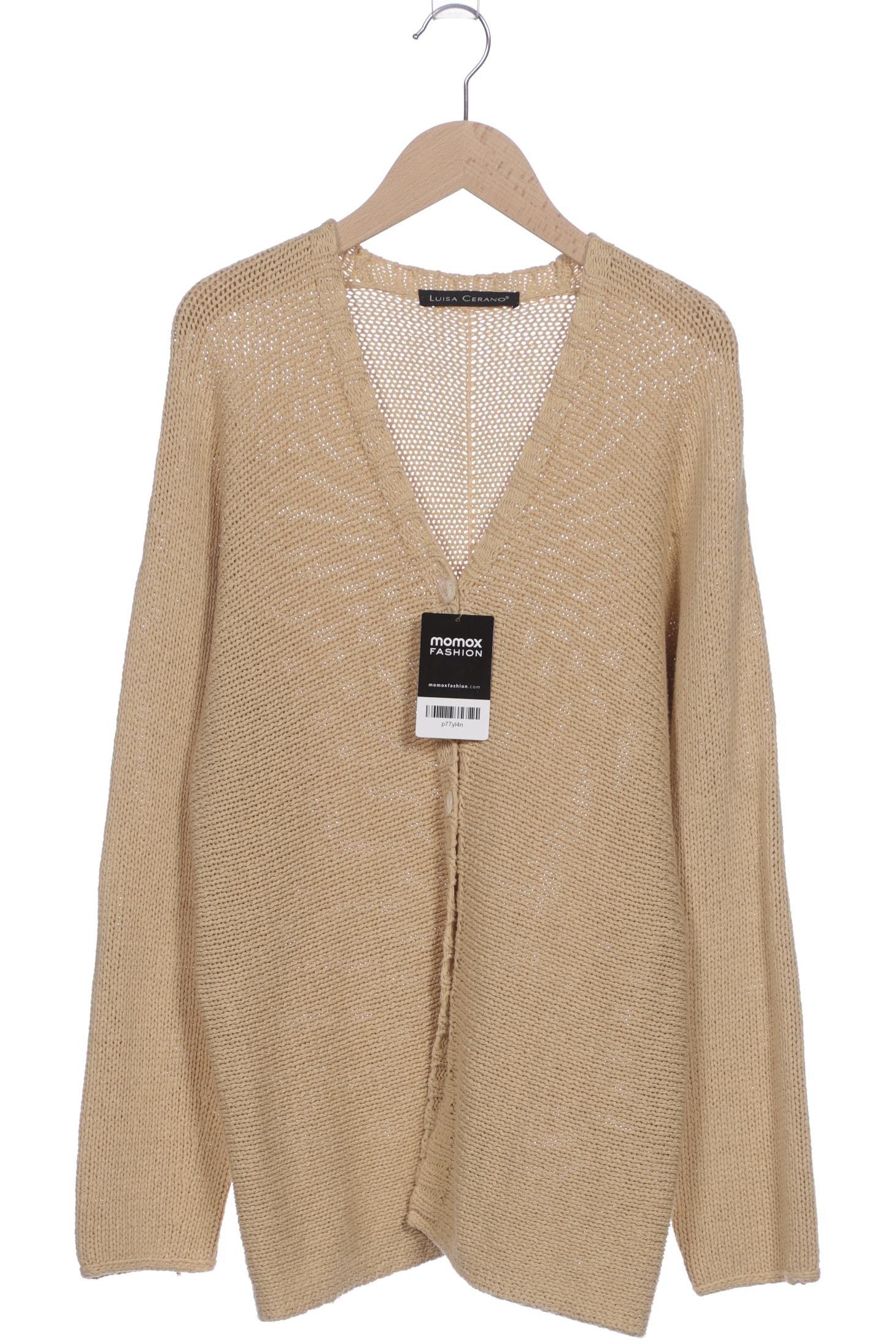

Luisa Cerano Damen Strickjacke, beige, Gr. 40