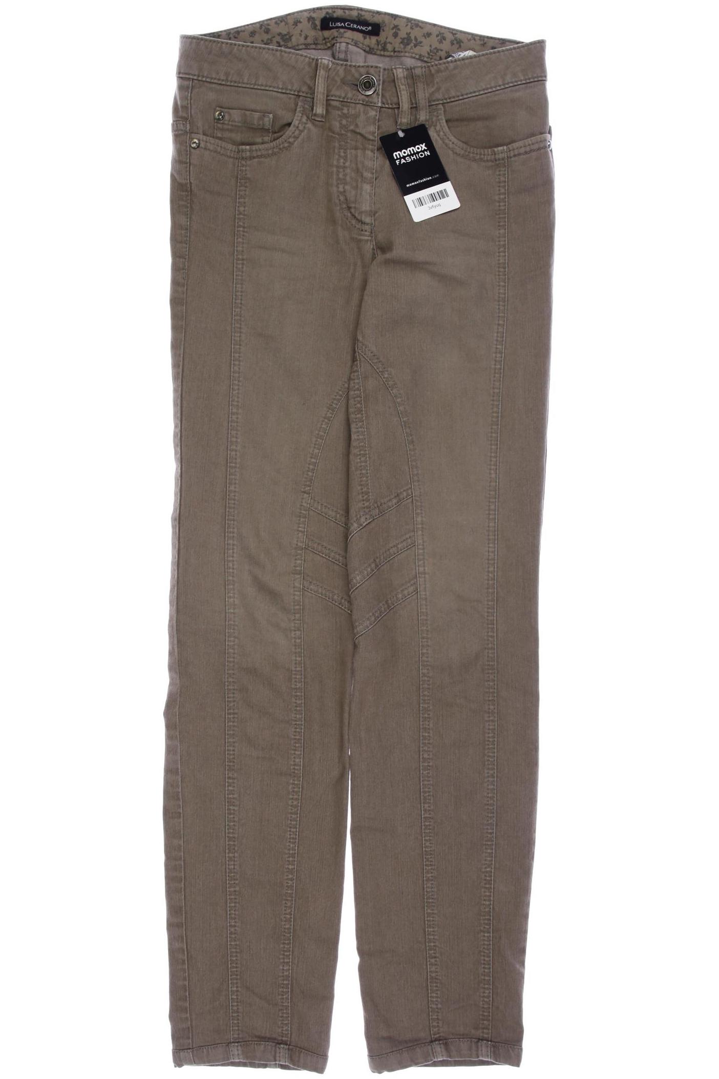 

Luisa Cerano Damen Jeans, braun, Gr. 34