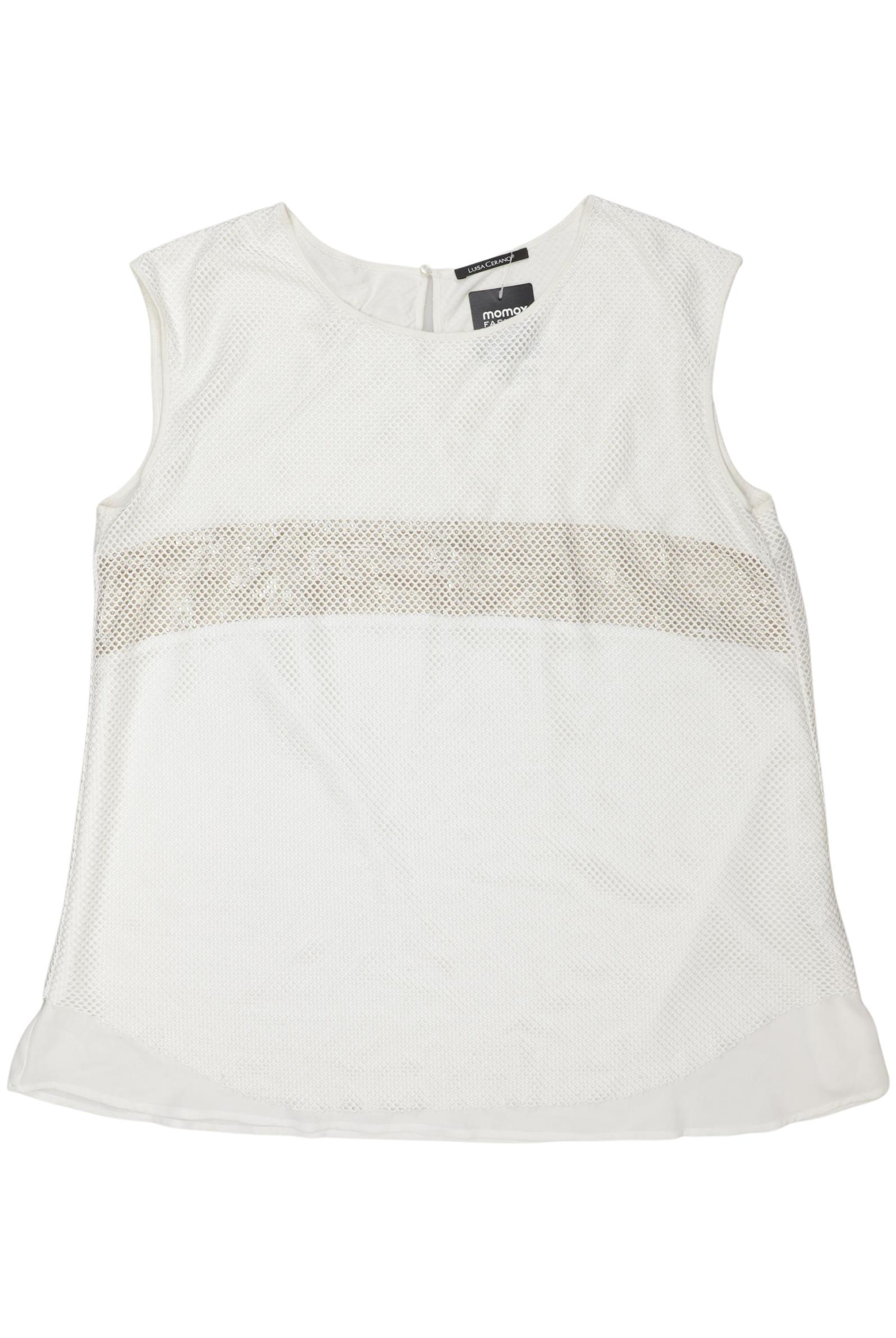 

Luisa Cerano Damen Top, weiß, Gr. 44