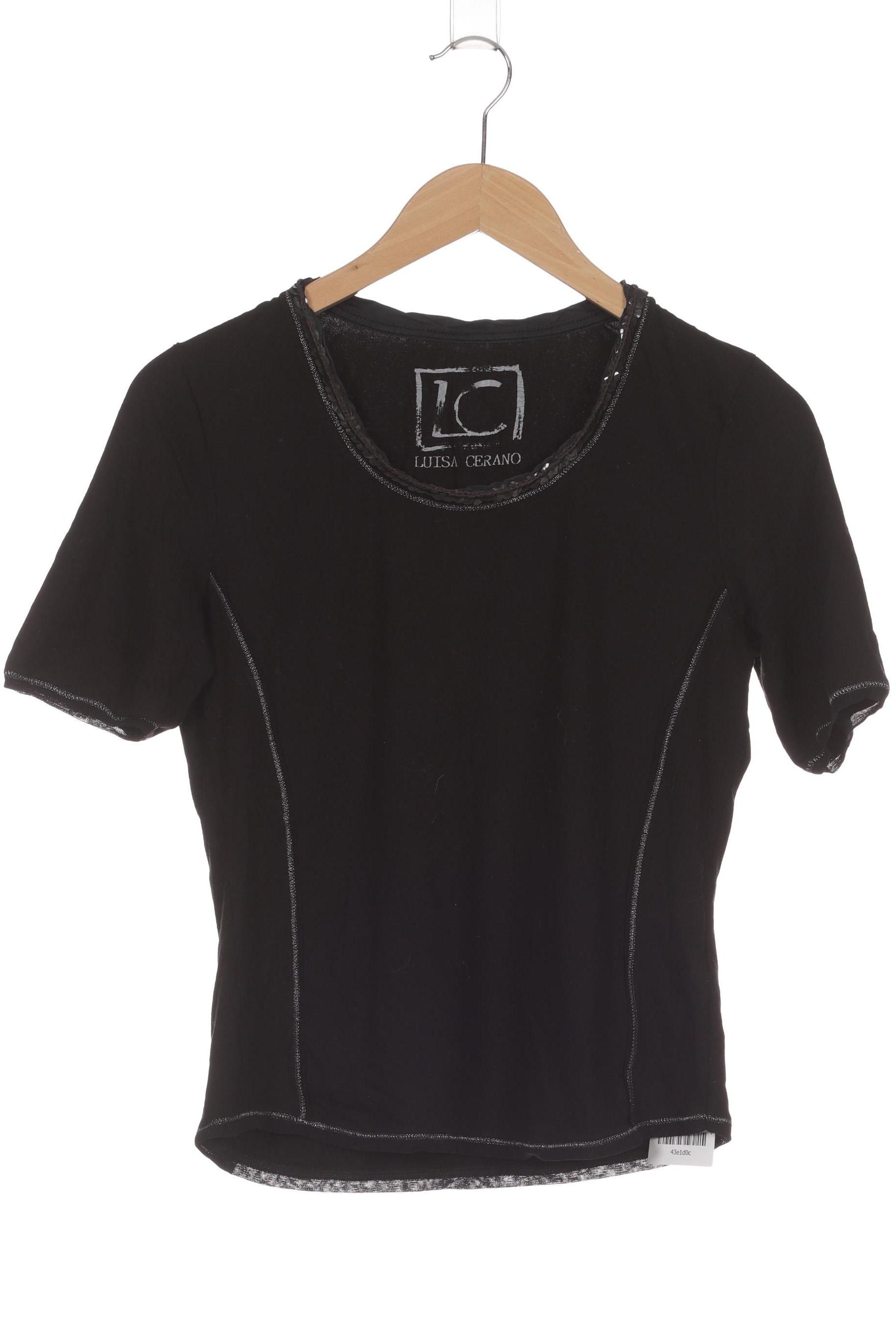 

Luisa Cerano Damen T-Shirt, schwarz, Gr. 40