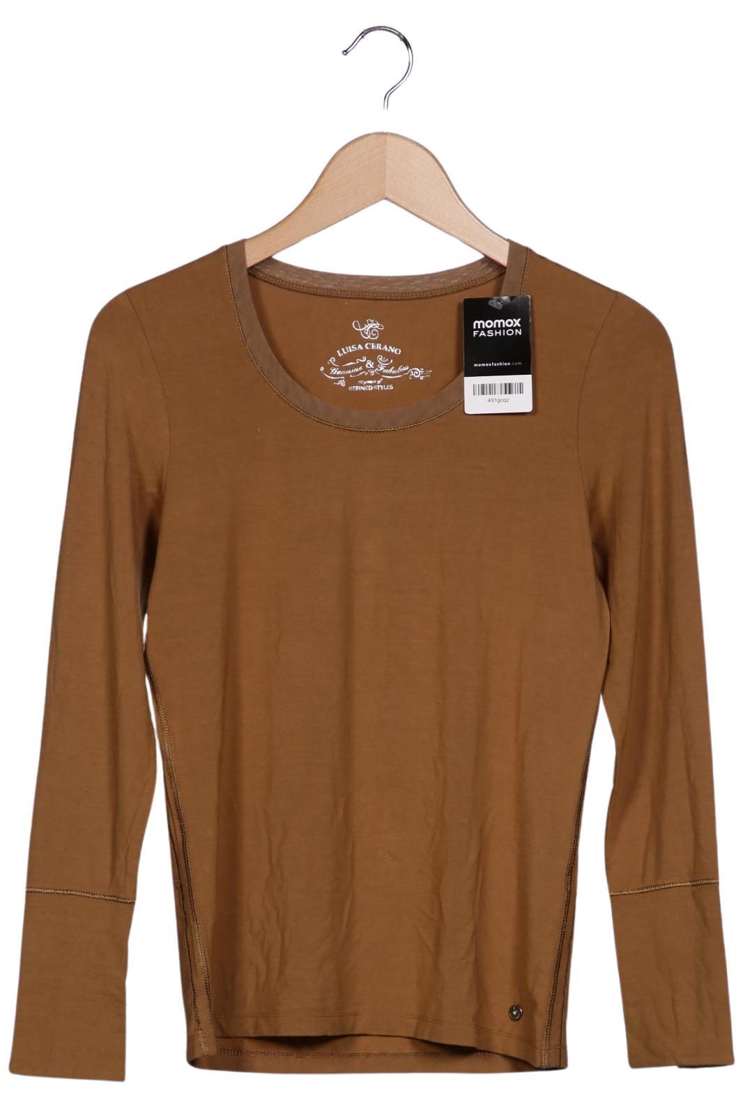 

Luisa Cerano Damen Langarmshirt, braun, Gr. 36