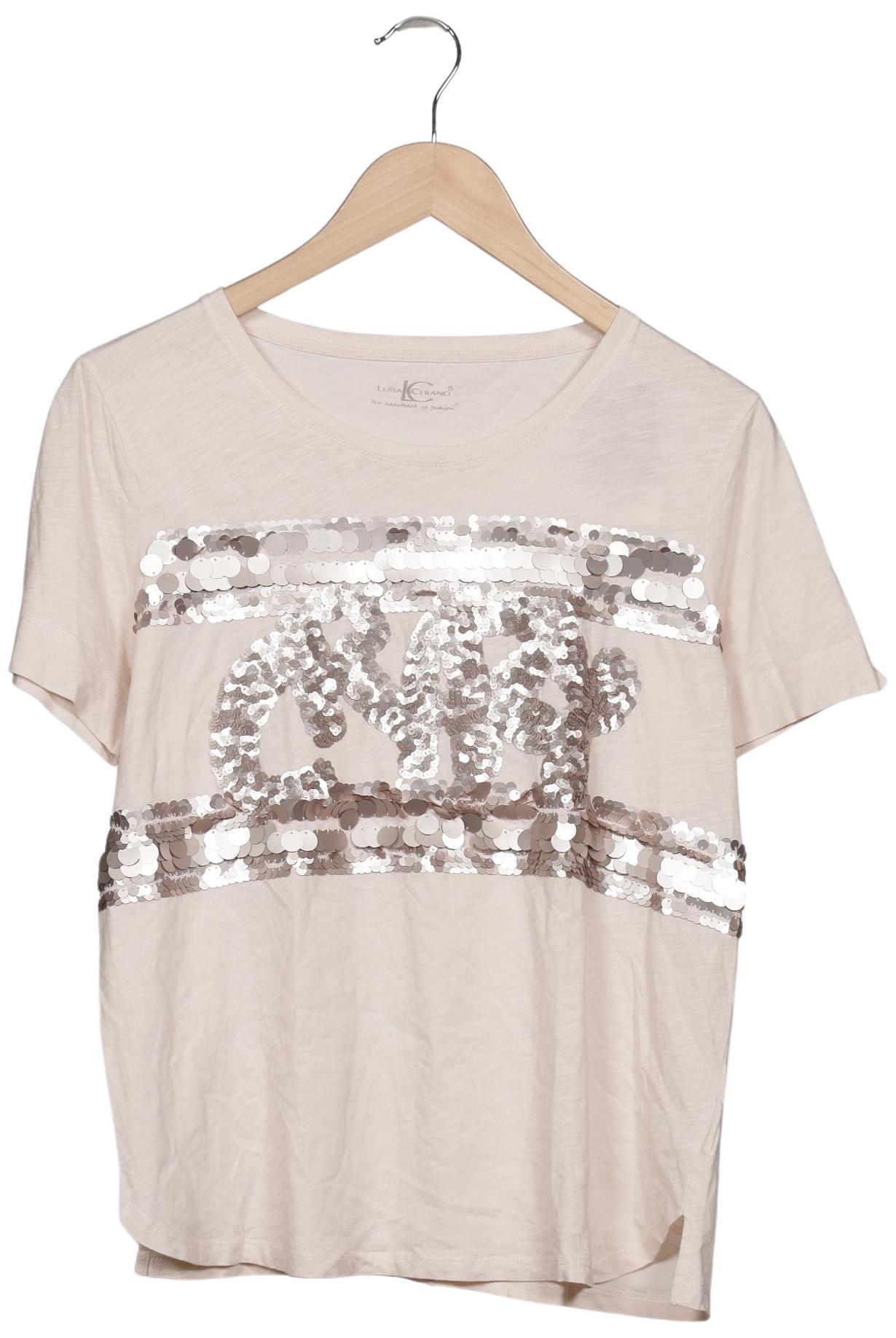 

Luisa Cerano Damen T-Shirt, beige, Gr. 40
