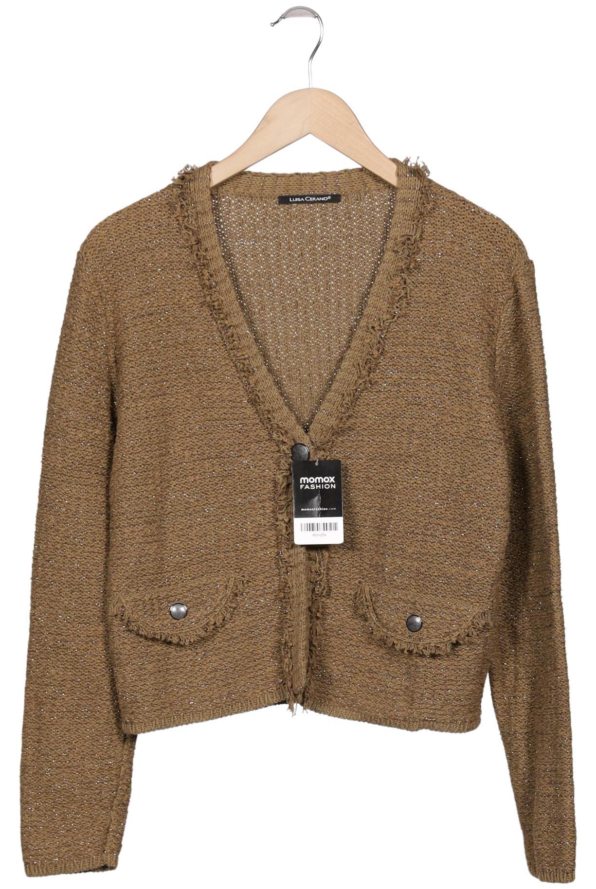 

Luisa Cerano Damen Strickjacke, braun, Gr. 40