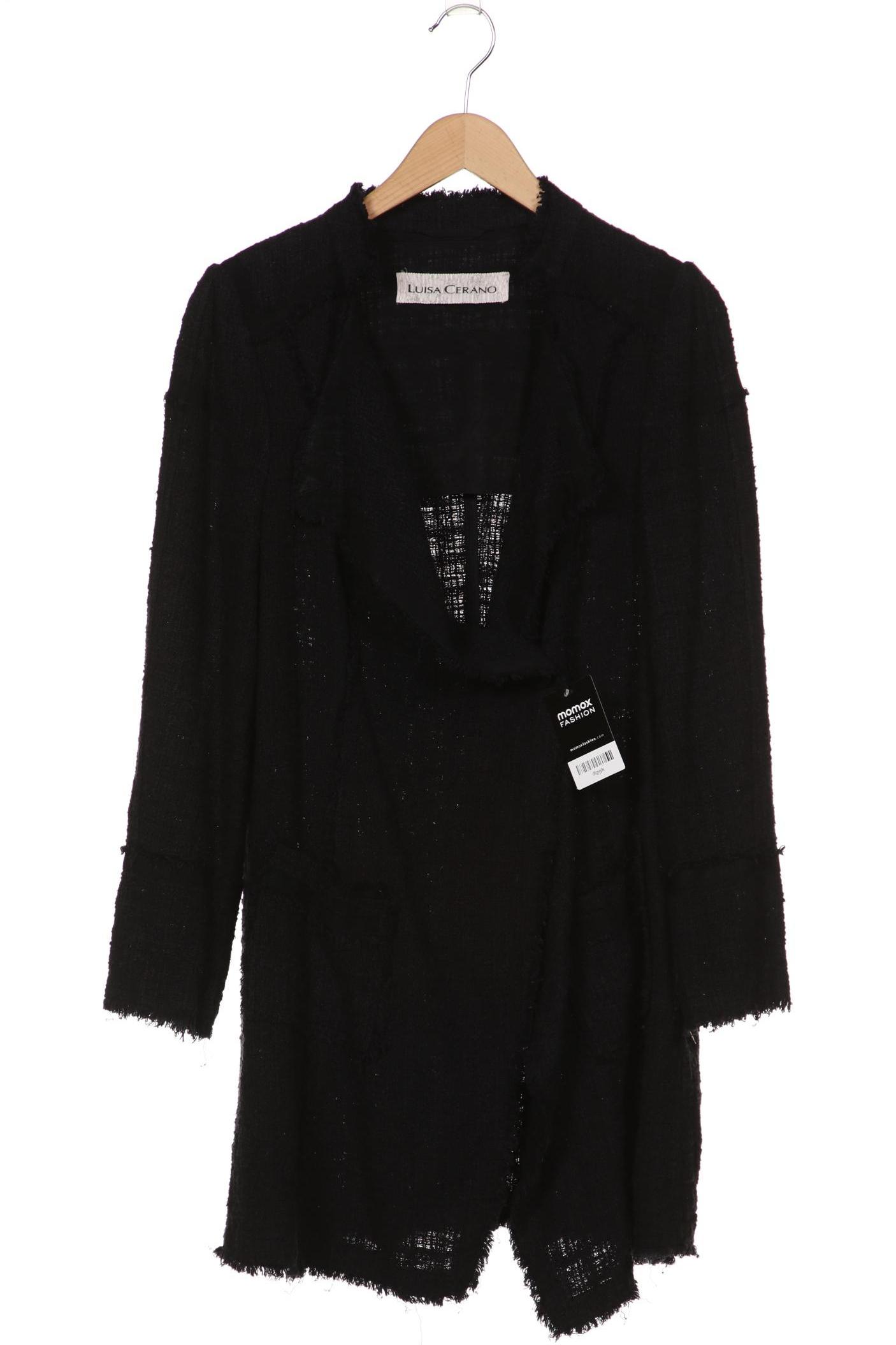 

Luisa Cerano Damen Mantel, schwarz, Gr. 42