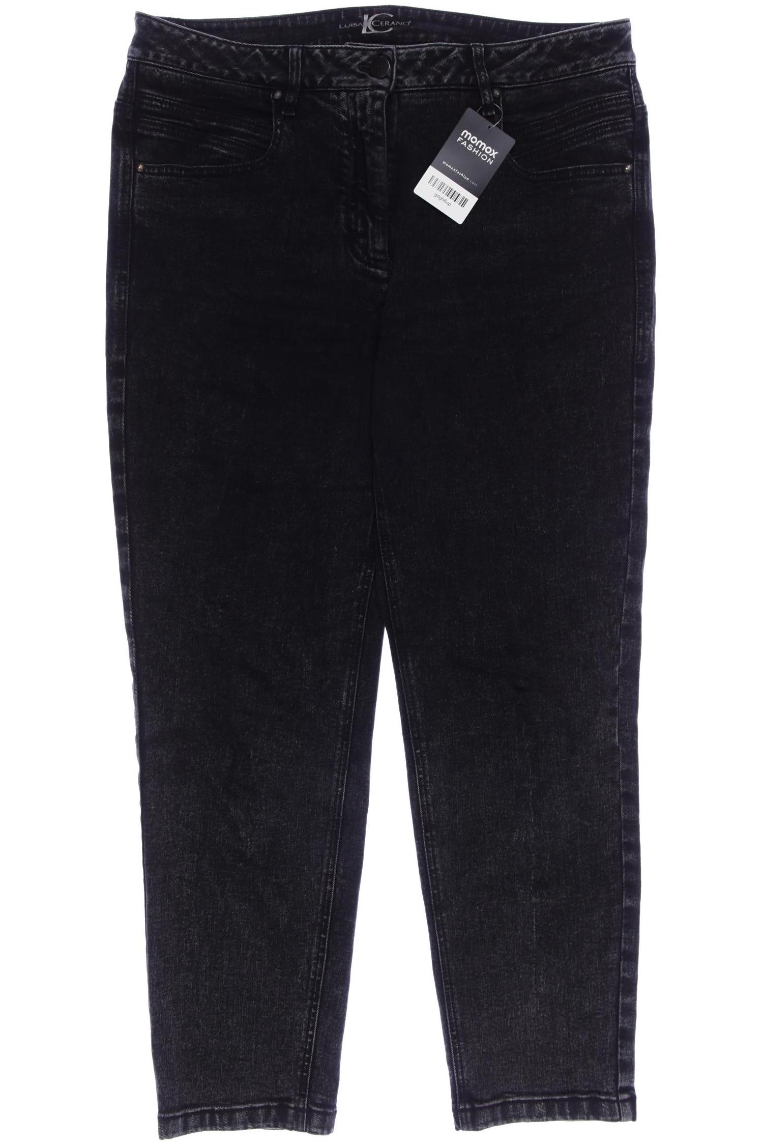 

Luisa Cerano Damen Jeans, schwarz, Gr. 40