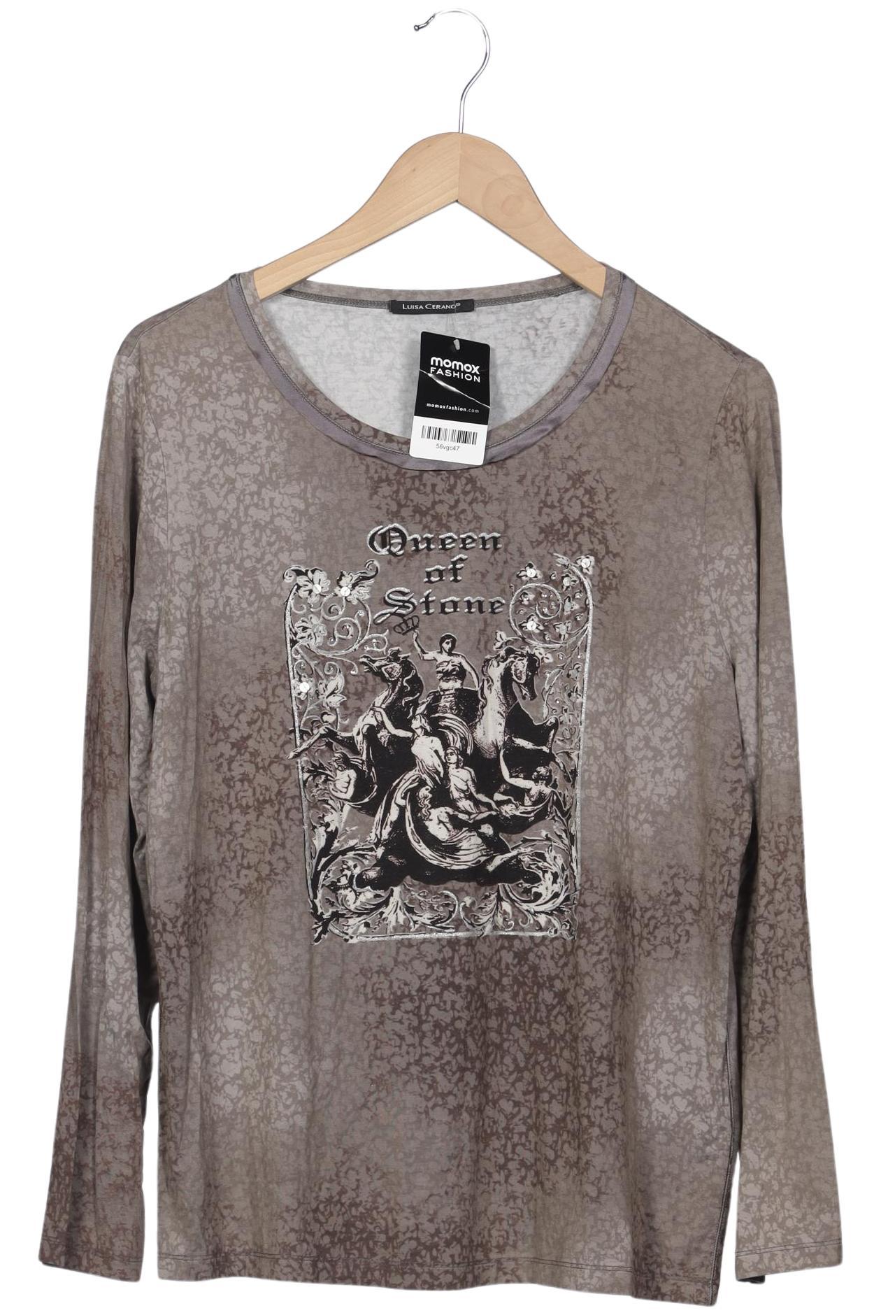 

Luisa Cerano Damen Langarmshirt, grau, Gr. 44