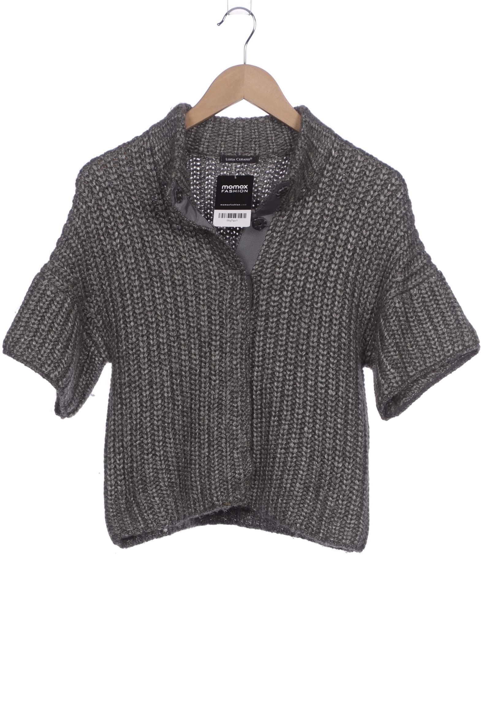 

Luisa Cerano Damen Strickjacke, grau, Gr. 38