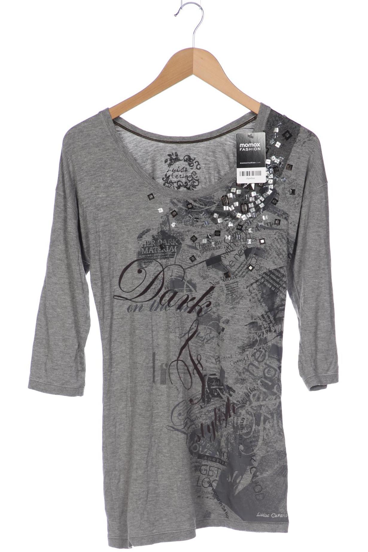 

Luisa Cerano Damen Langarmshirt, grau, Gr. 38