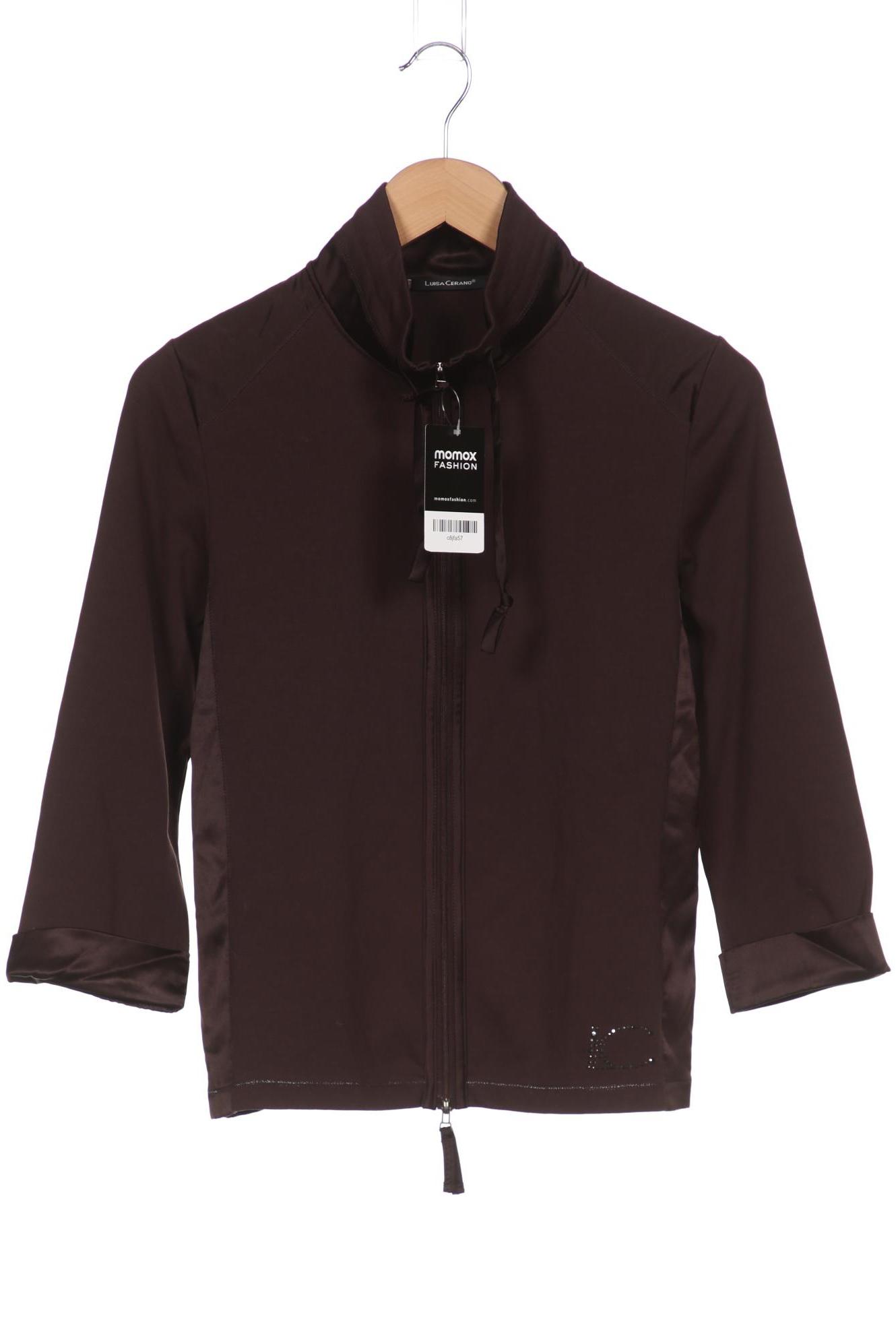 

Luisa Cerano Damen Strickjacke, braun, Gr. 40