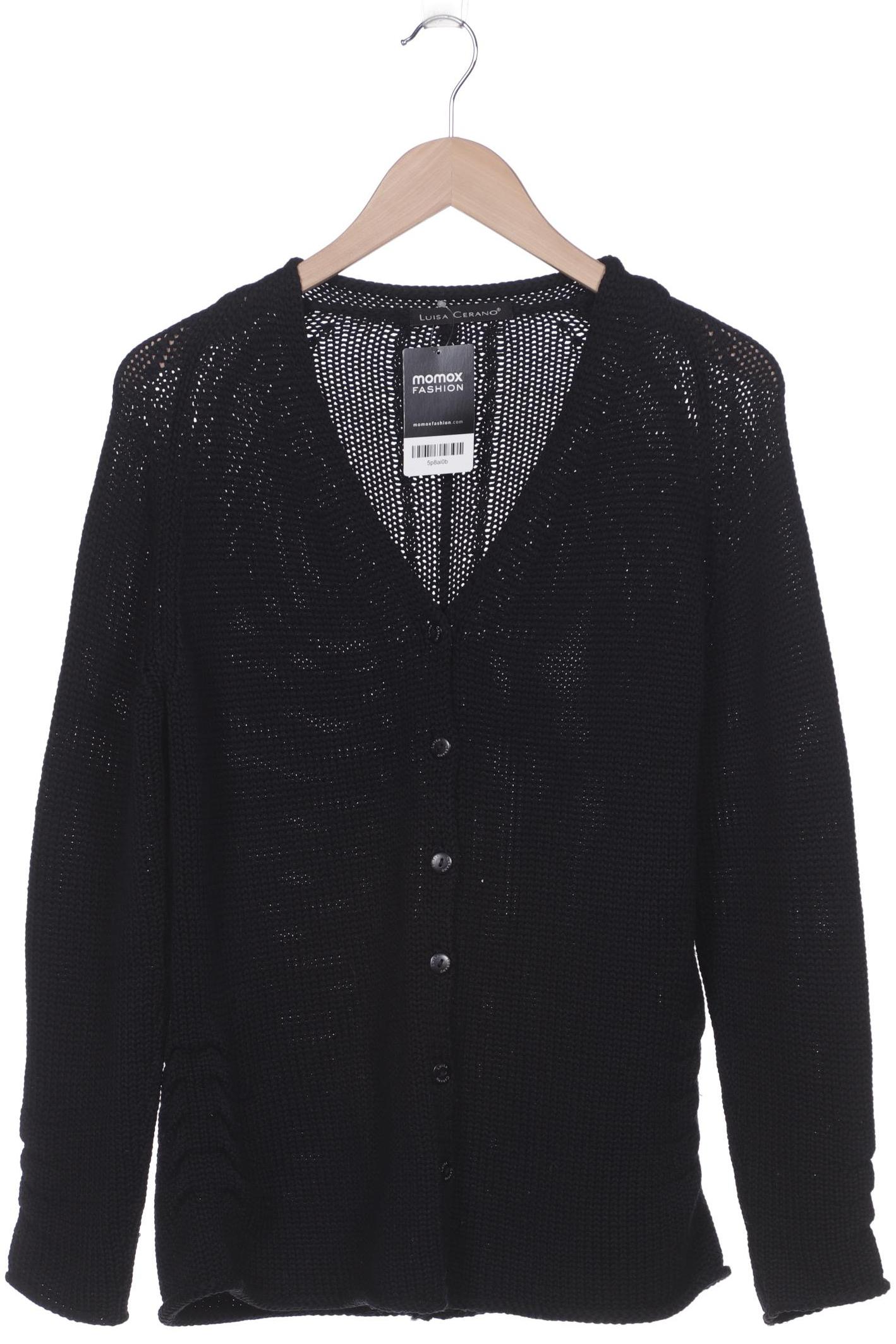 

Luisa Cerano Damen Strickjacke, schwarz