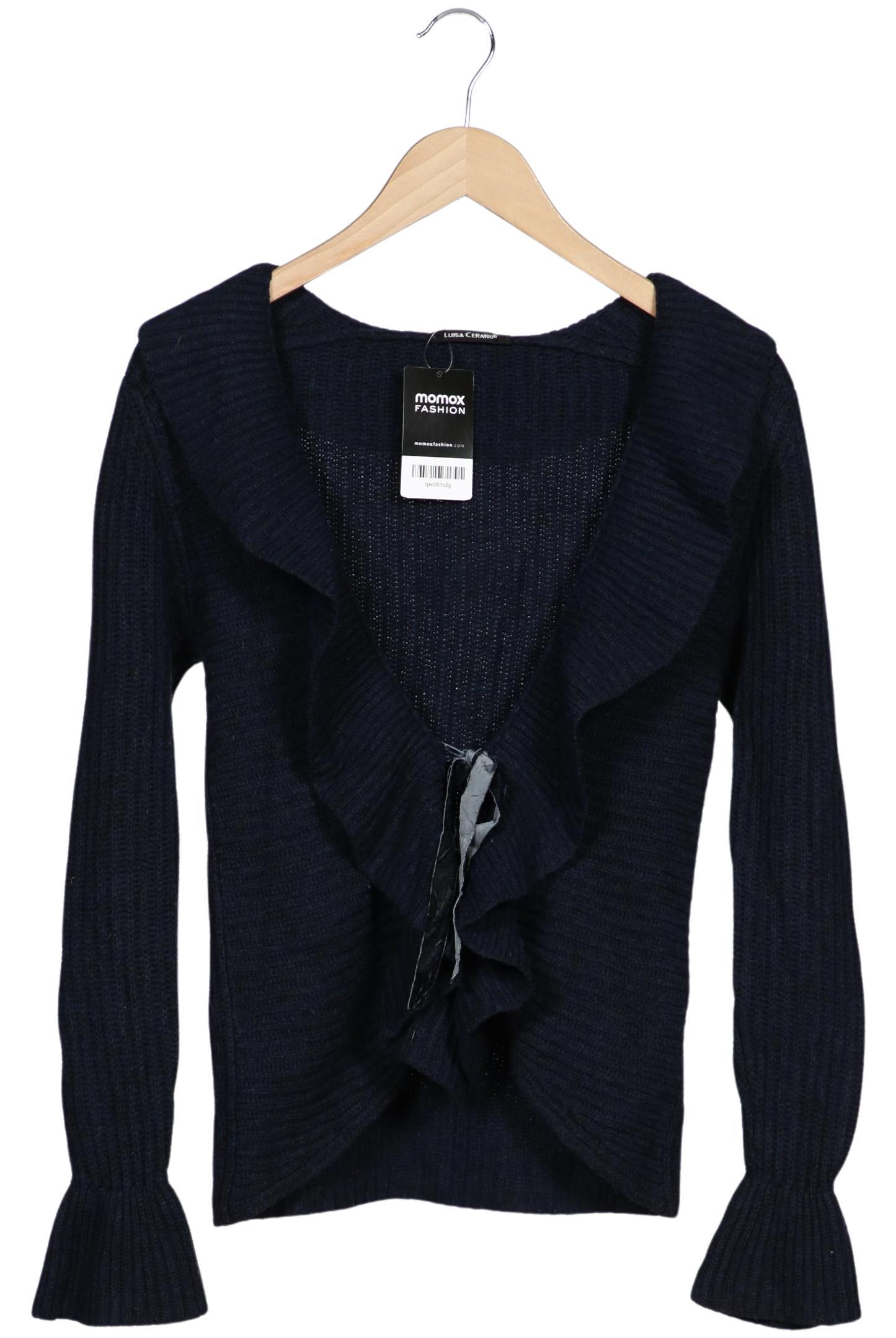 

Luisa Cerano Damen Strickjacke, marineblau, Gr. 36