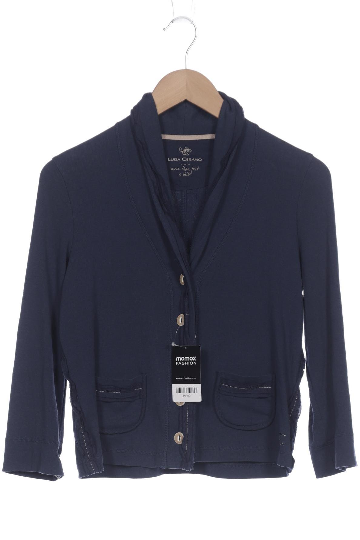 

Luisa Cerano Damen Strickjacke, marineblau, Gr. 38