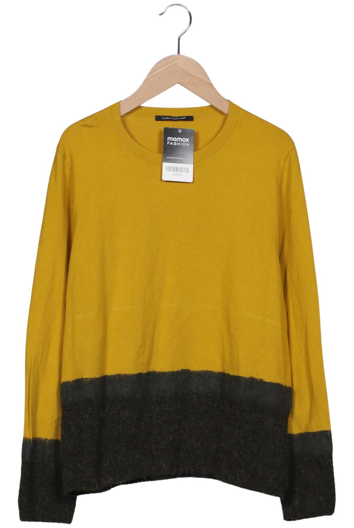 

Luisa Cerano Damen Pullover, gelb, Gr. 38