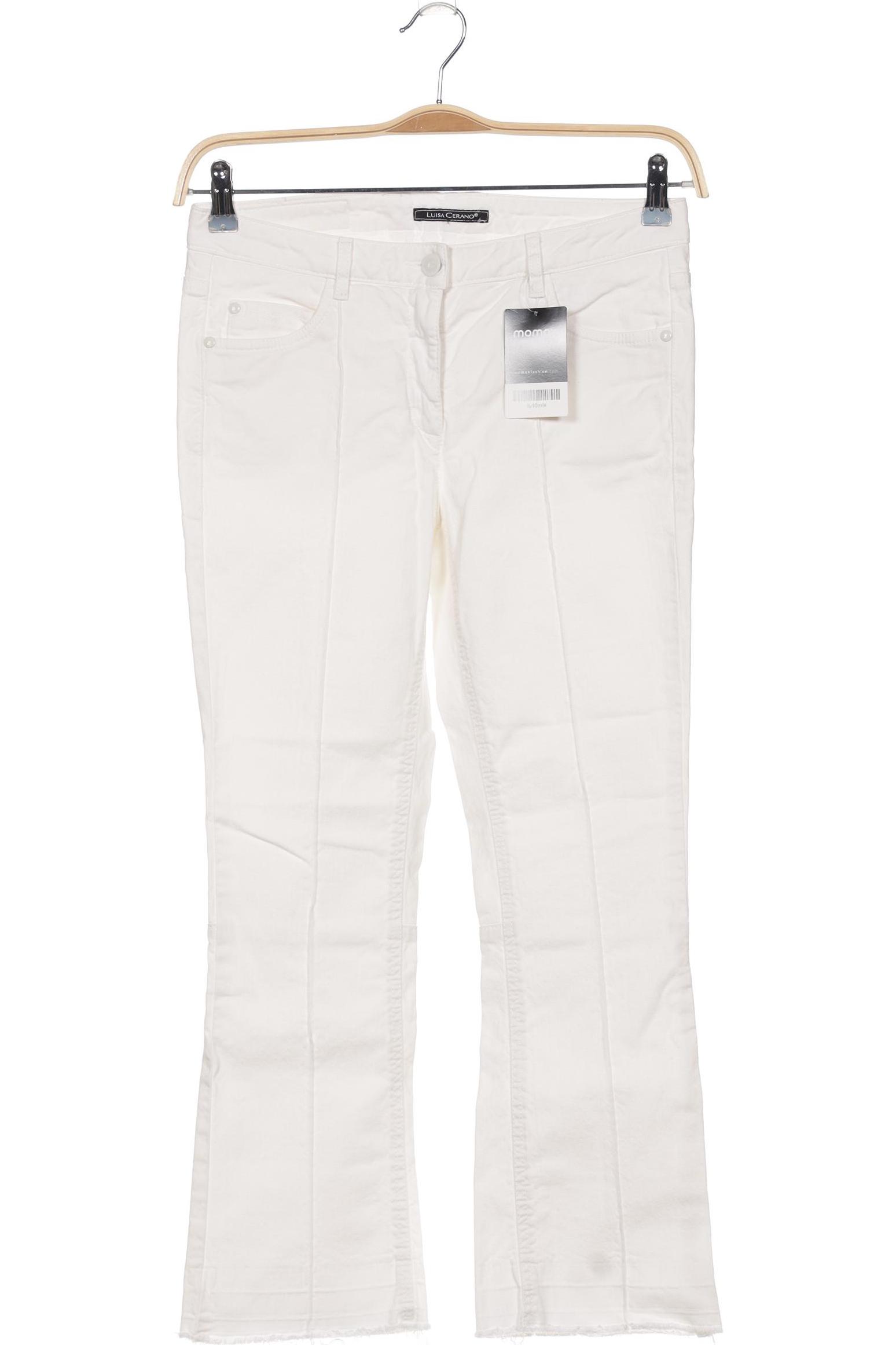 

Luisa Cerano Damen Jeans, weiß, Gr. 34