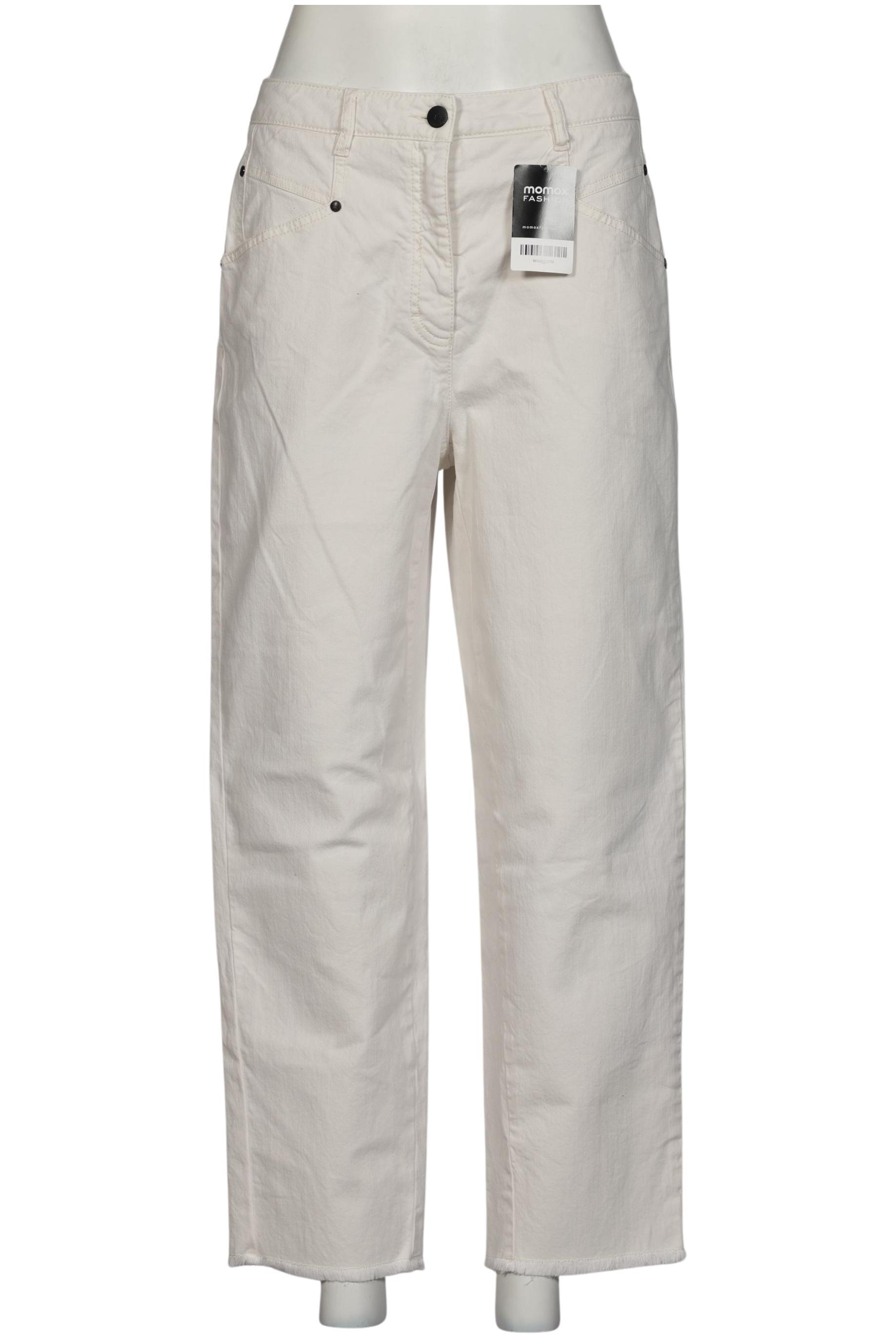 

Luisa Cerano Damen Jeans, cremeweiß, Gr. 40