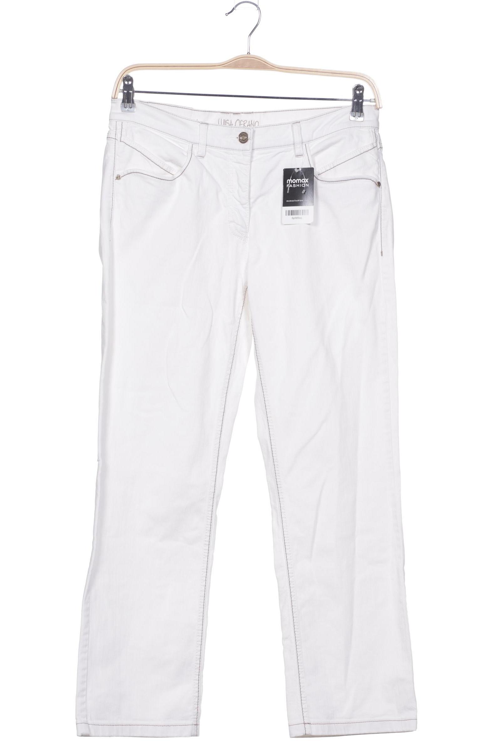 

Luisa Cerano Damen Jeans, weiß